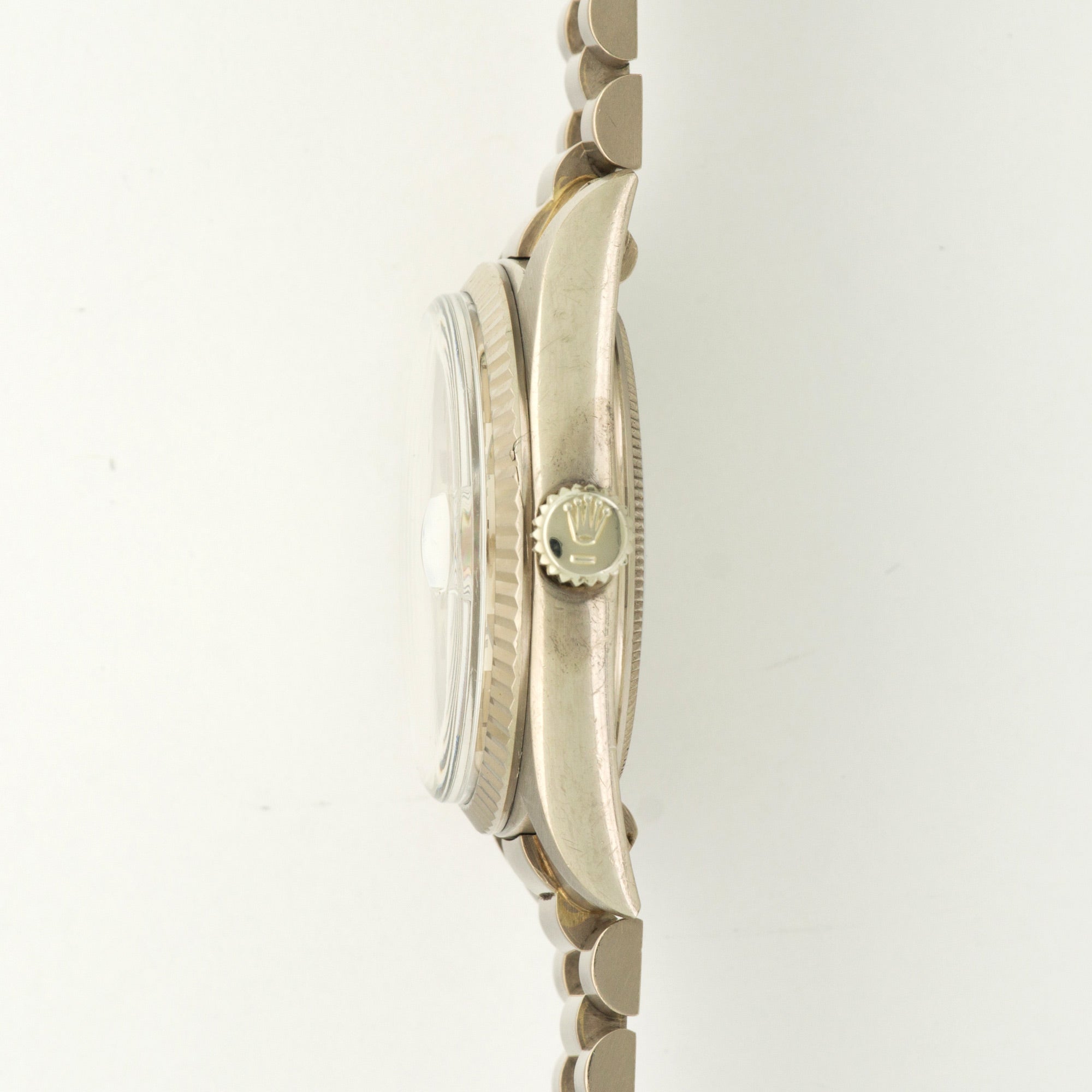 Rolex - Rolex White Gold Day-Date Watch Ref. 1803 with Original Paper - The Keystone Watches