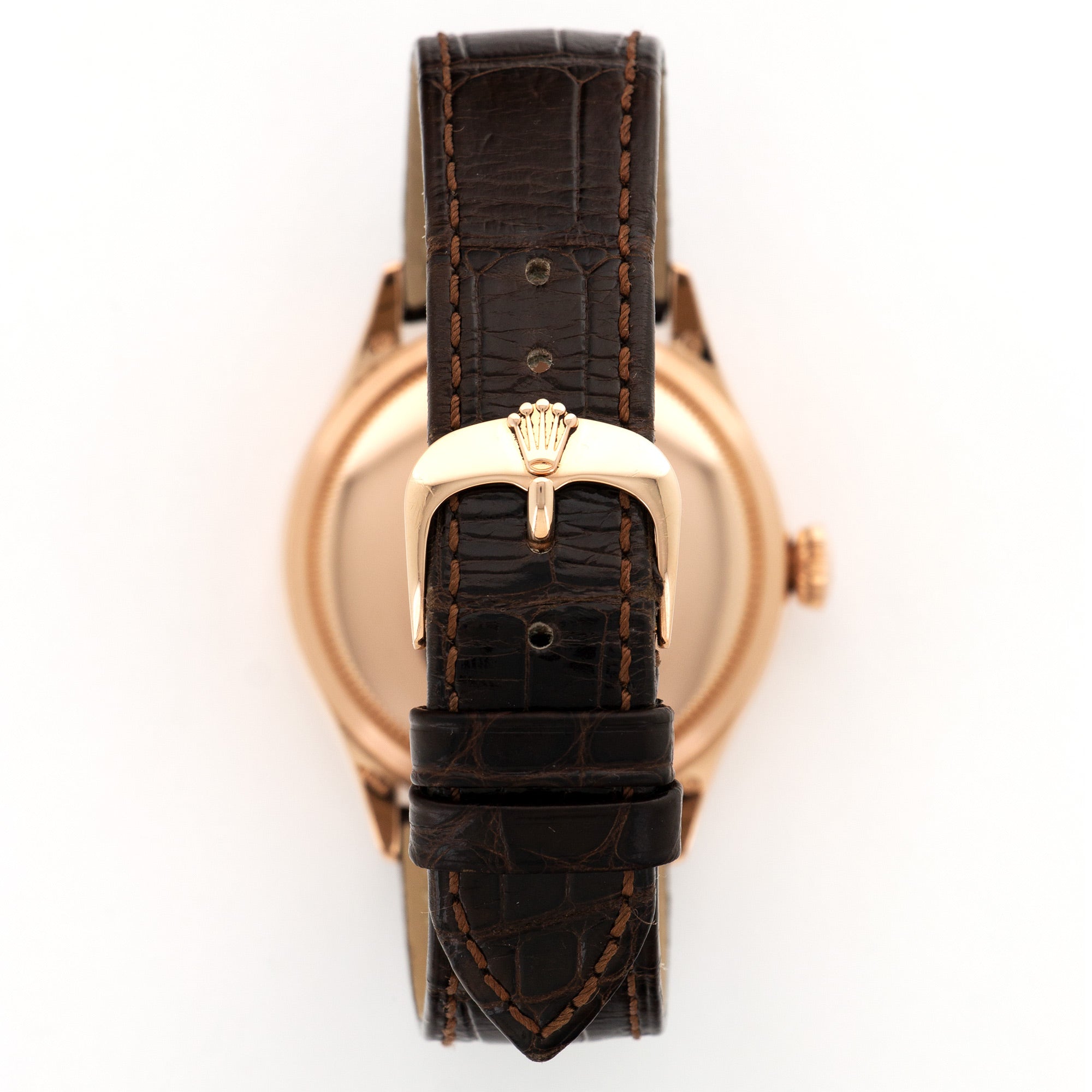 Rolex - Rolex Rose Gold Cellini Dual Time Watch Ref. 50525 - The Keystone Watches