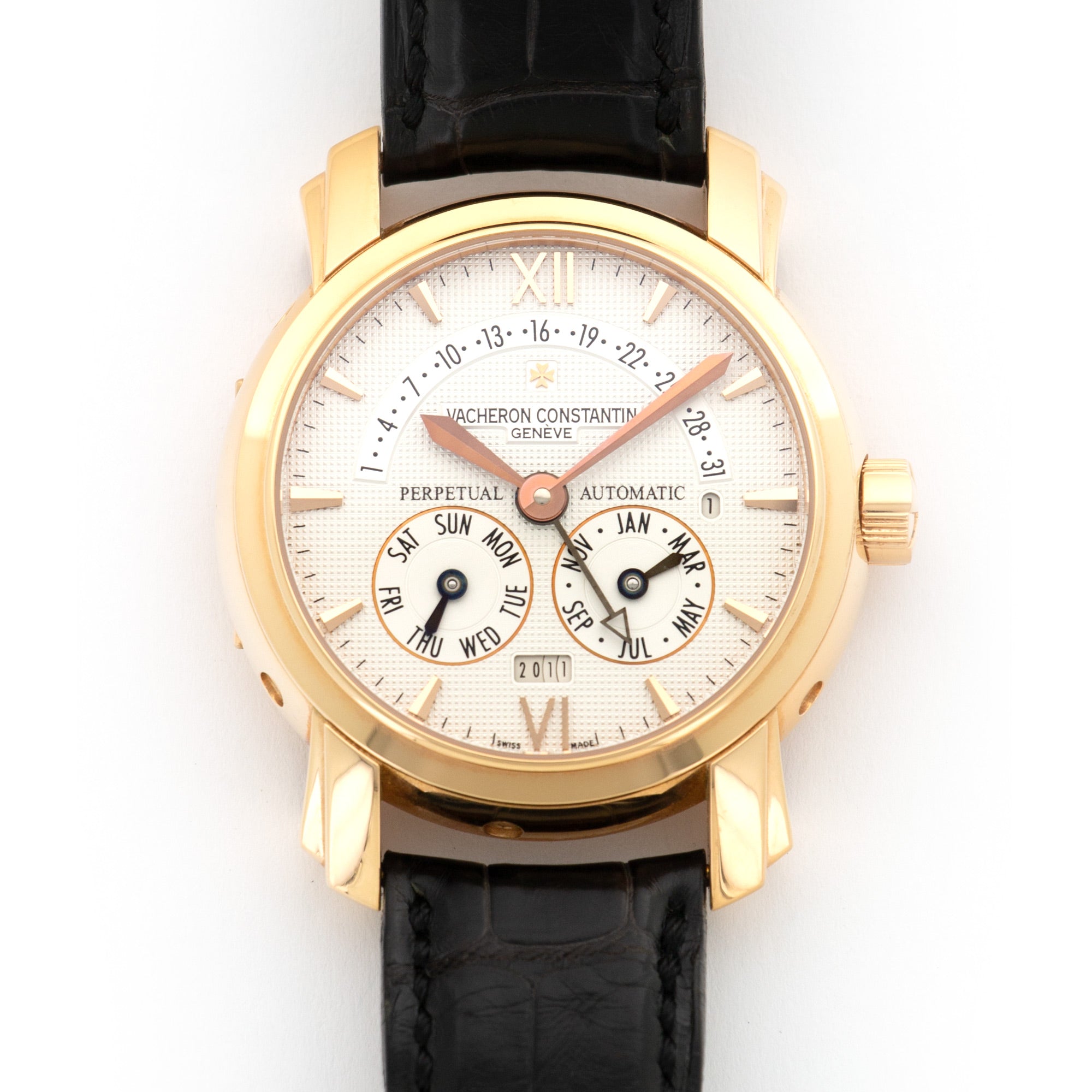 Vacheron Constantin - Vacheron Constantin Rose Gold 31 Day Retrograde Perpetual Calendar Watch - The Keystone Watches