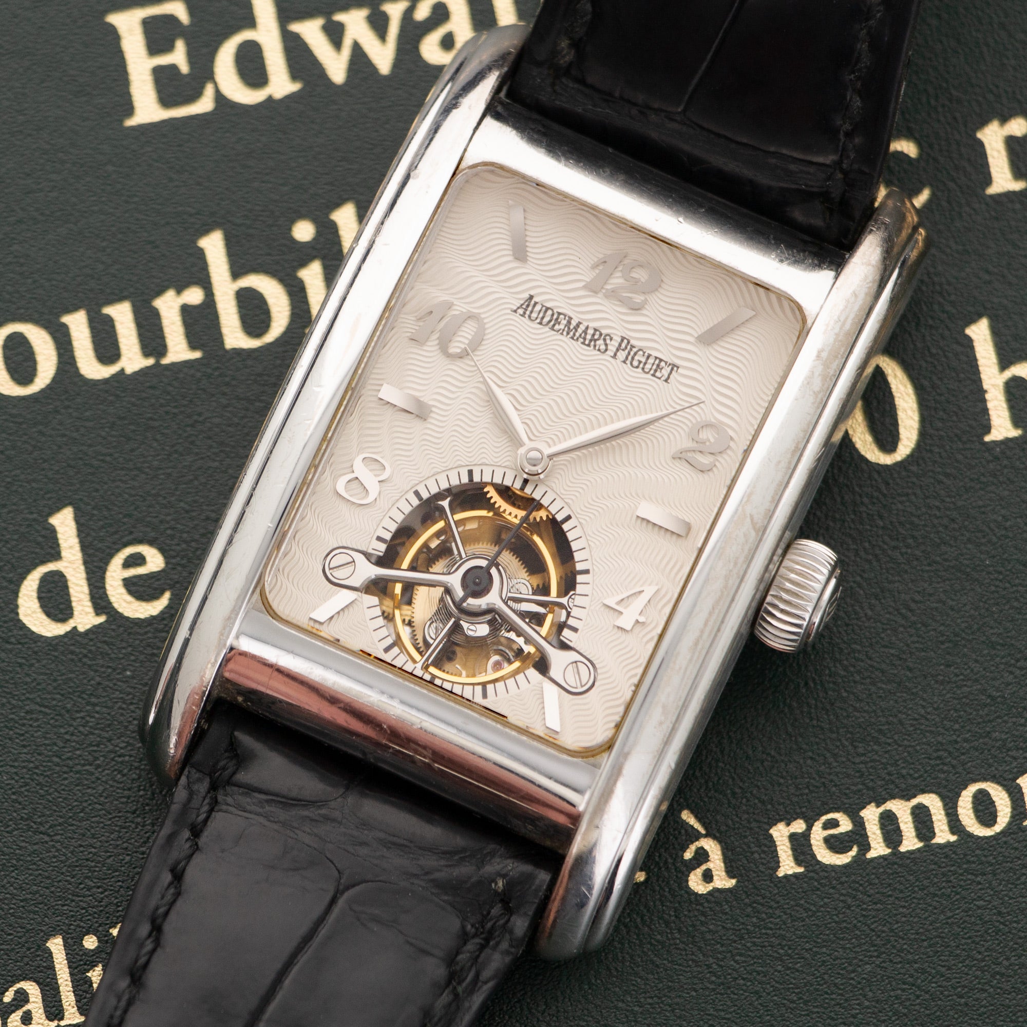 Audemars Piguet - Audemars Piguet White Gold Edward Piguet Tourbillon Watch - The Keystone Watches