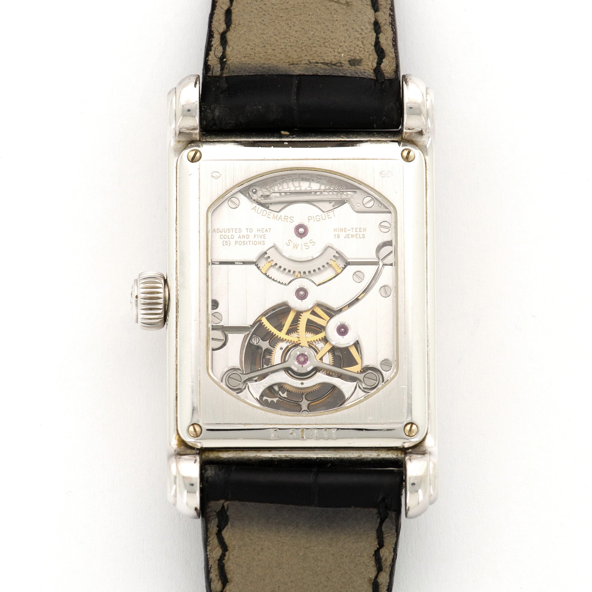 Audemars Piguet - Audemars Piguet White Gold Edward Piguet Tourbillon Watch - The Keystone Watches