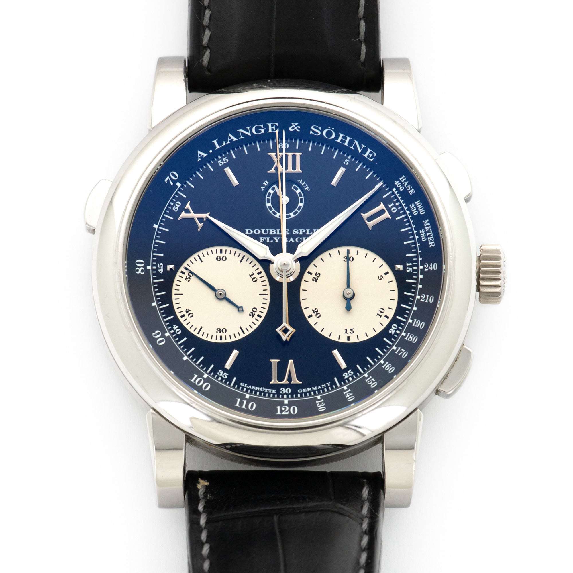 A. Lange &amp; Sohne - A. Lange &amp; Sohne Platinum Double Split Watch Ref. 404.035 - The Keystone Watches