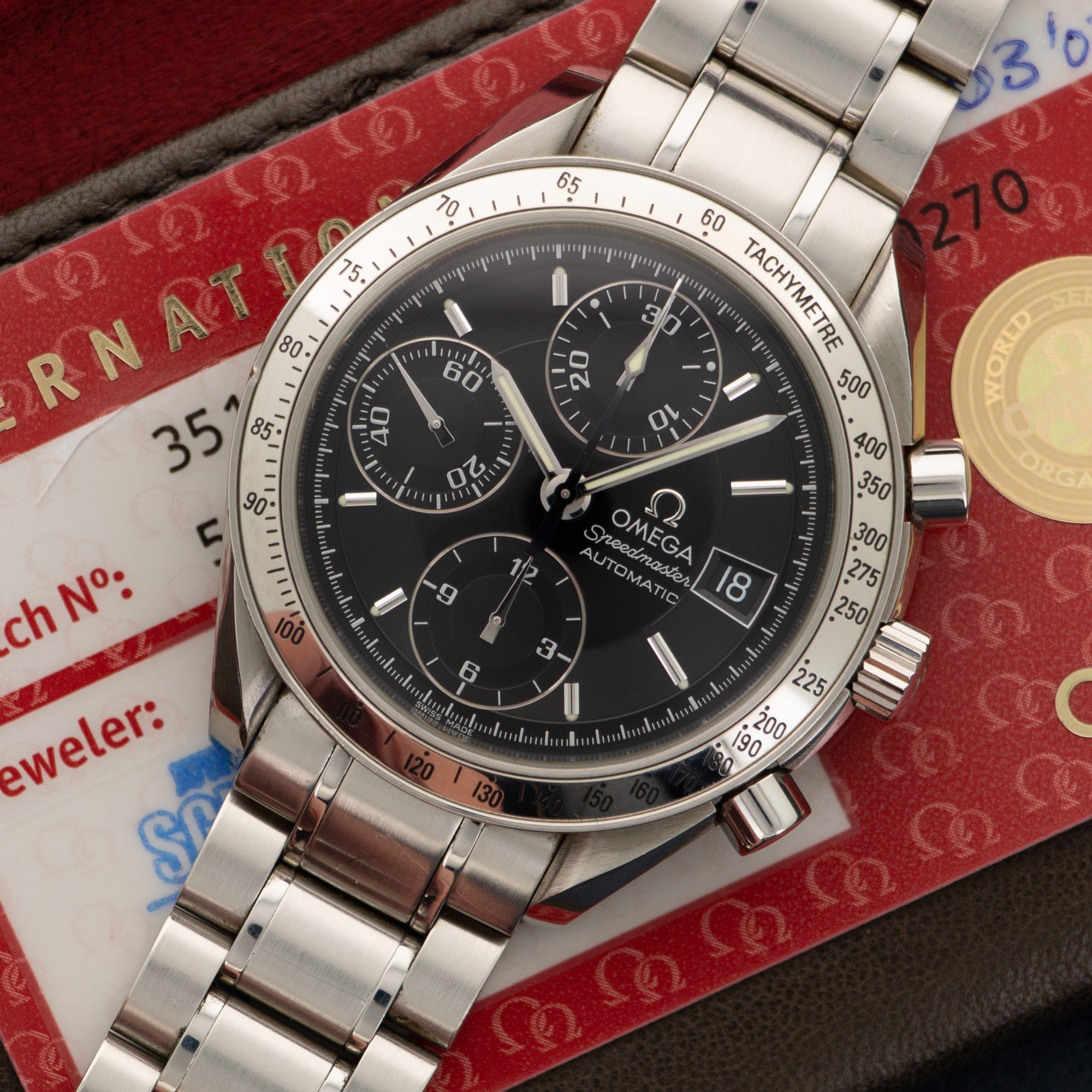 Omega - Omega Speedmaster Chronograph Automatic Watch - The Keystone Watches