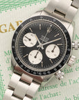 Rolex - Rolex Cosmograph Daytona Watch Ref. 6263 with Military History, Sigma Dial and Original Warranty and Hangtag - The Keystone Watches