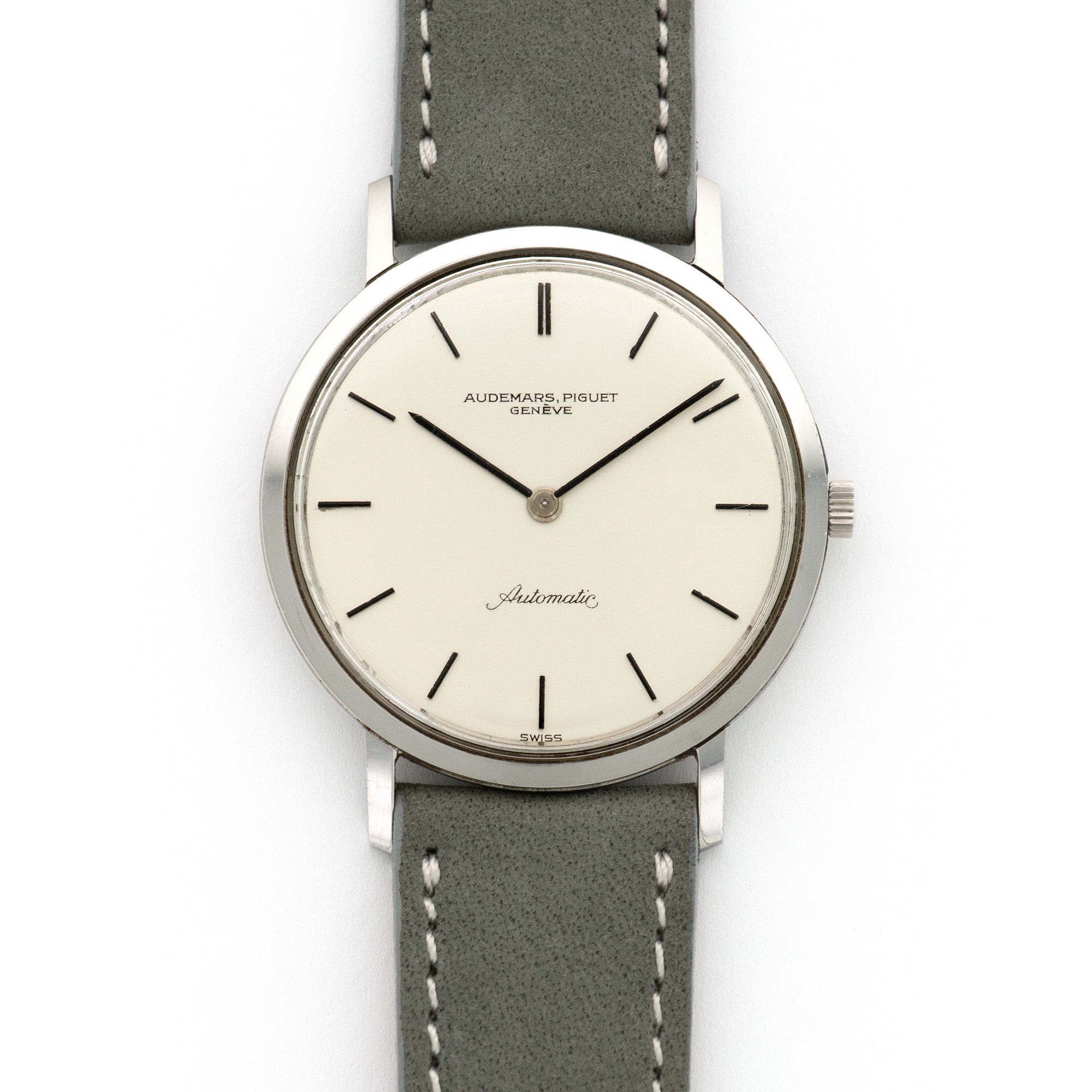 Audemars Piguet - Audemars Piguet Steel Automatic Ultra-Slim Watch Ref. 5273 - The Keystone Watches