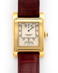 Cartier - Cartier Yellow Gold Tank A Vis Privee Jump Hour Watch - The Keystone Watches