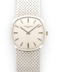 Patek Philippe - Patek Philippe White Gold Bracelet Watch Ref. 3544, with Original Paper - The Keystone Watches