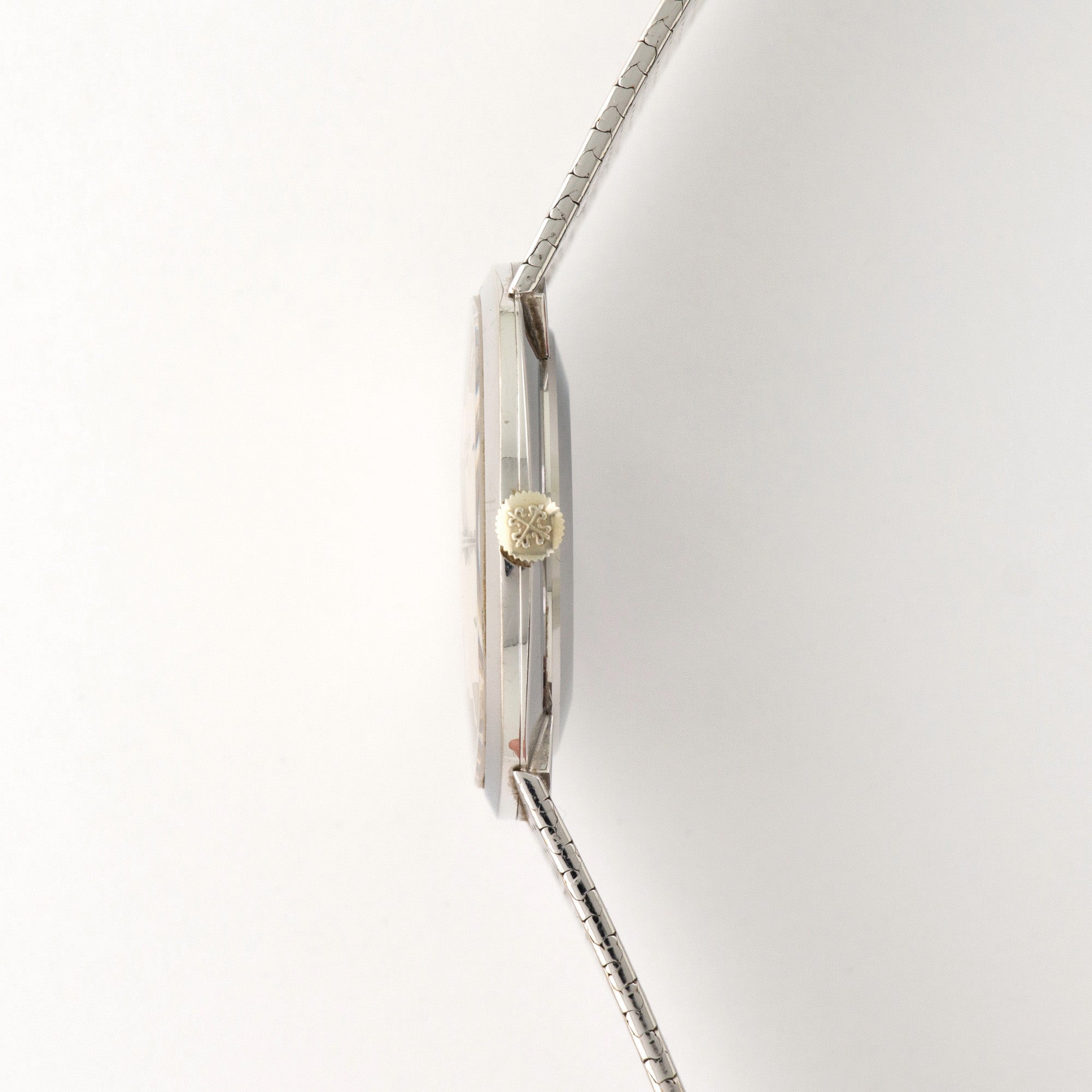 Patek Philippe - Patek Philippe White Gold Bracelet Watch Ref. 3544, with Original Paper - The Keystone Watches