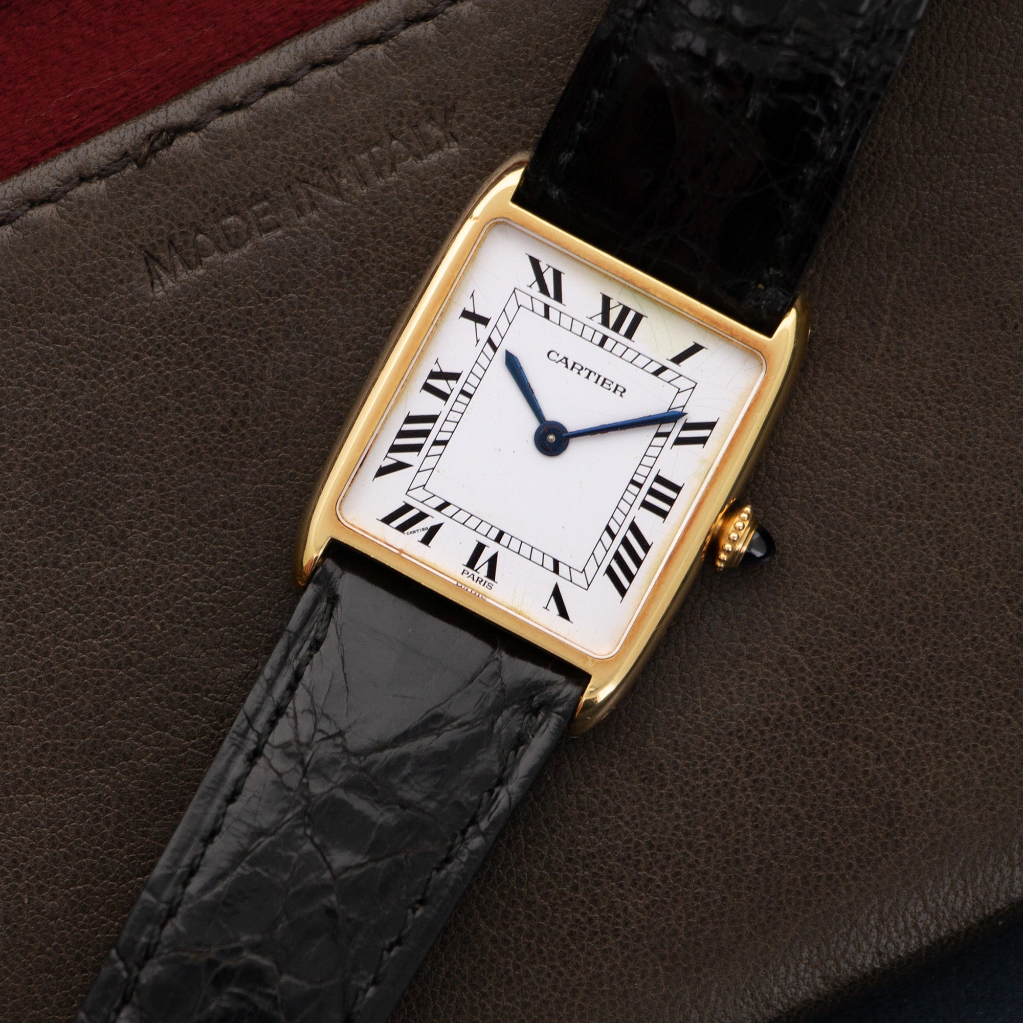 Cartier - Cartier Yellow Gold Tank Arrondie Watch, Circa 1970s - The Keystone Watches