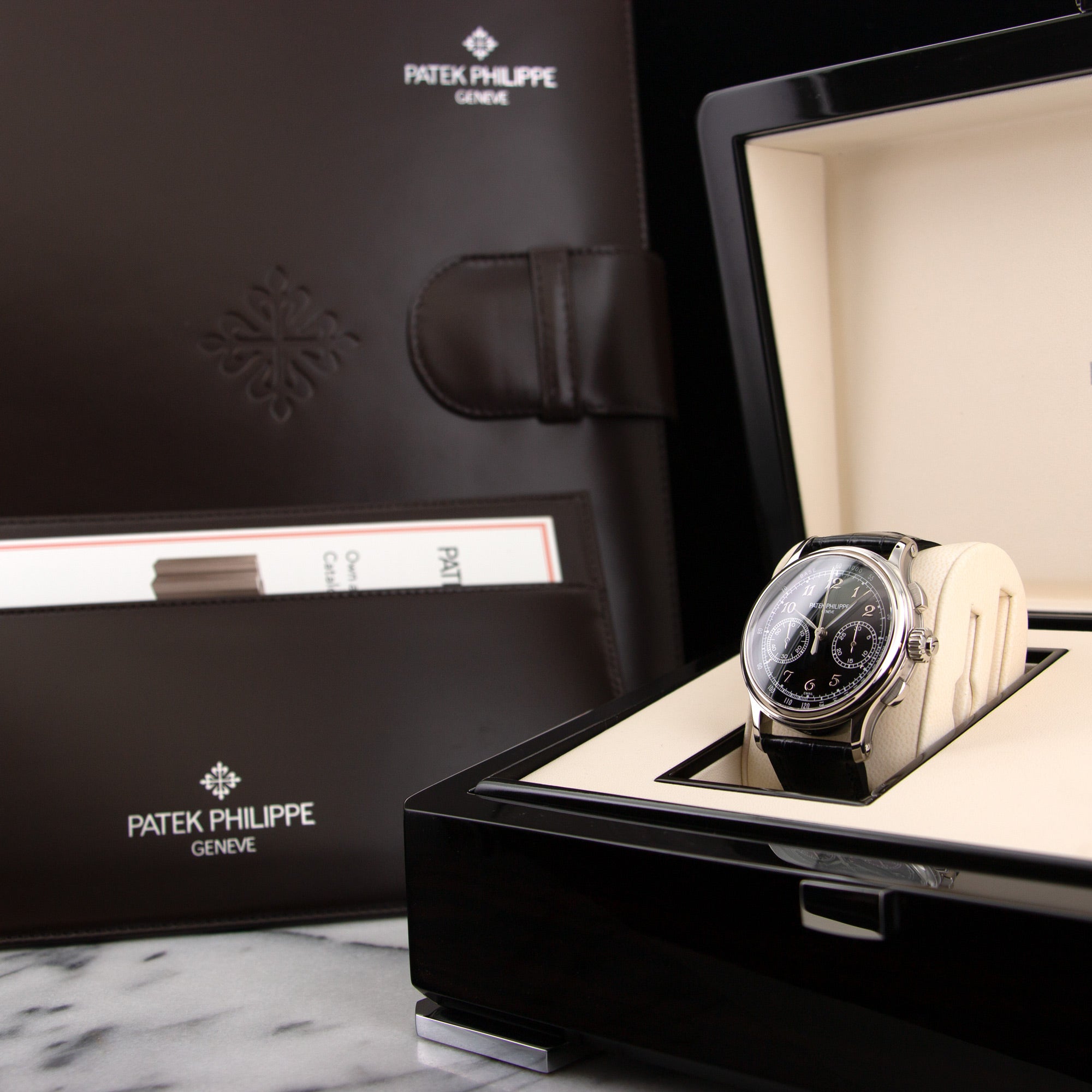 Patek Philippe - Patek Philippe Platinum Split-Seconds Chronograph Watch Ref. 5370 - The Keystone Watches