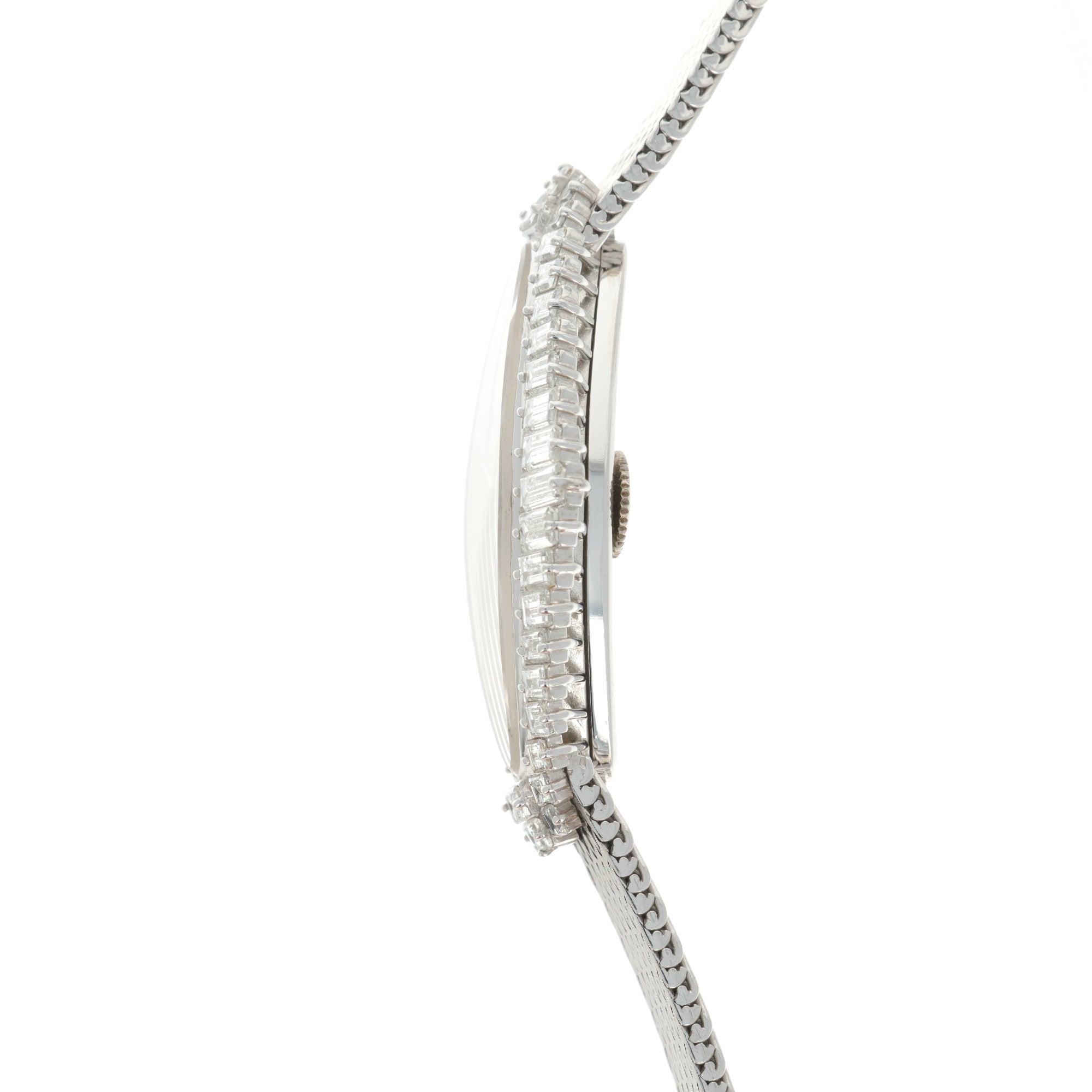 Vacheron Constantin - Vacheron Constantin White Gold Baguette Diamond Watch - The Keystone Watches