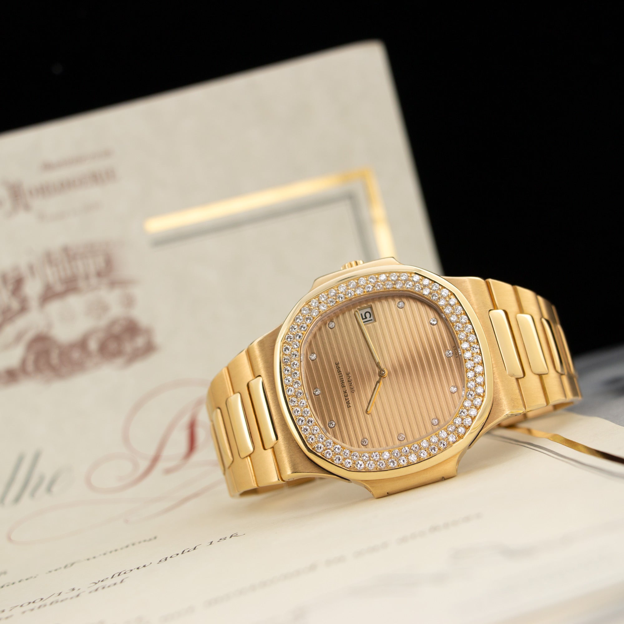 Patek Philippe - Patek Philippe Yellow Gold Nautilus Watch Ref. 3700 - The Keystone Watches
