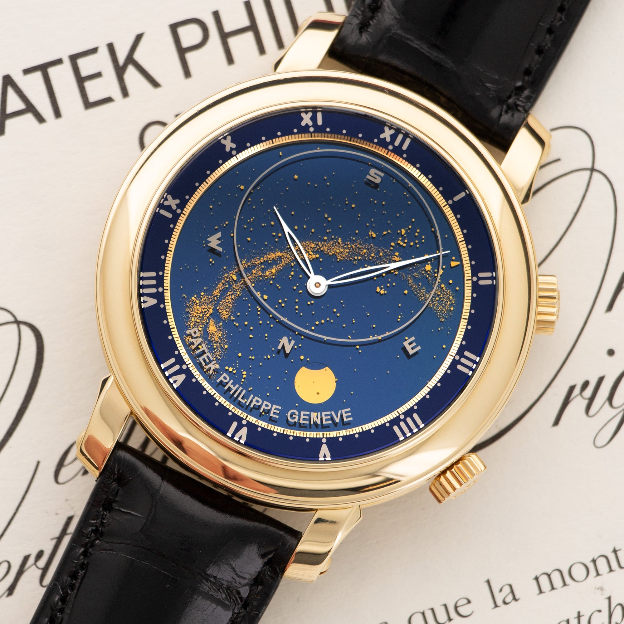 Patek Philippe - Patek Philippe Yellow Gold Celestial Ref. 5102 with Original Box and Papers - The Keystone Watches