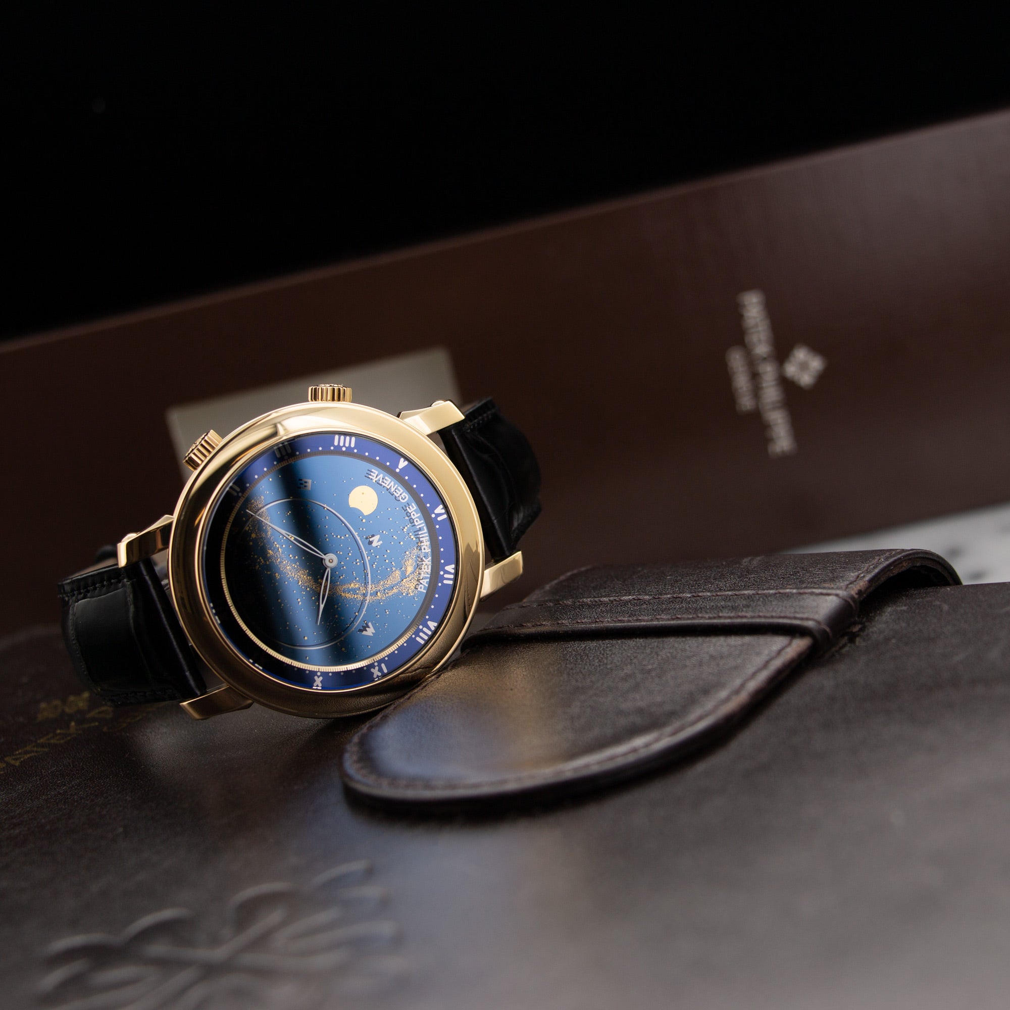 Patek Philippe - Patek Philippe Yellow Gold Celestial Ref. 5102 with Original Box and Papers - The Keystone Watches