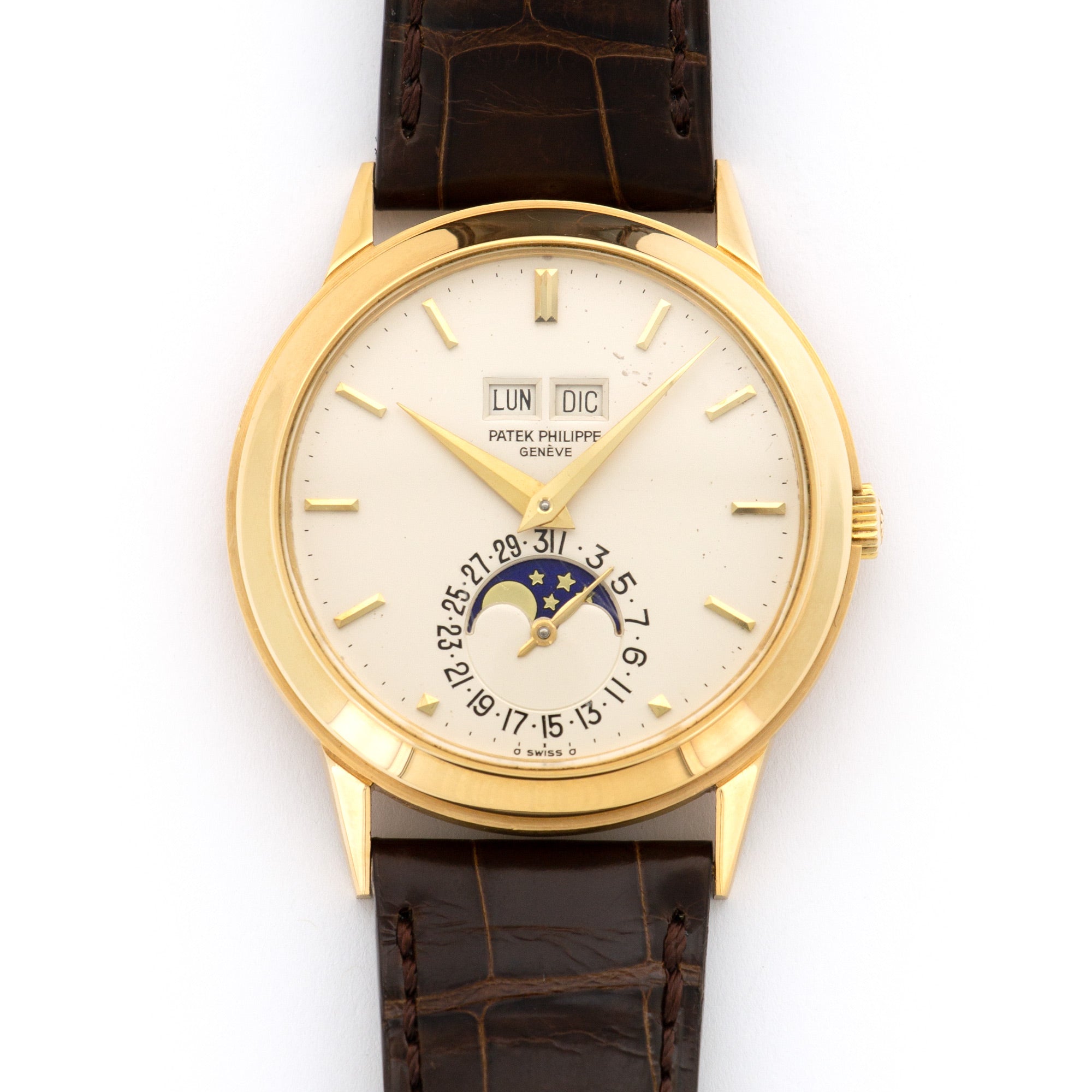 Patek Philippe - Patek Philippe Yellow Gold Perpetual Calendar Watch Ref. 3448 - The Keystone Watches