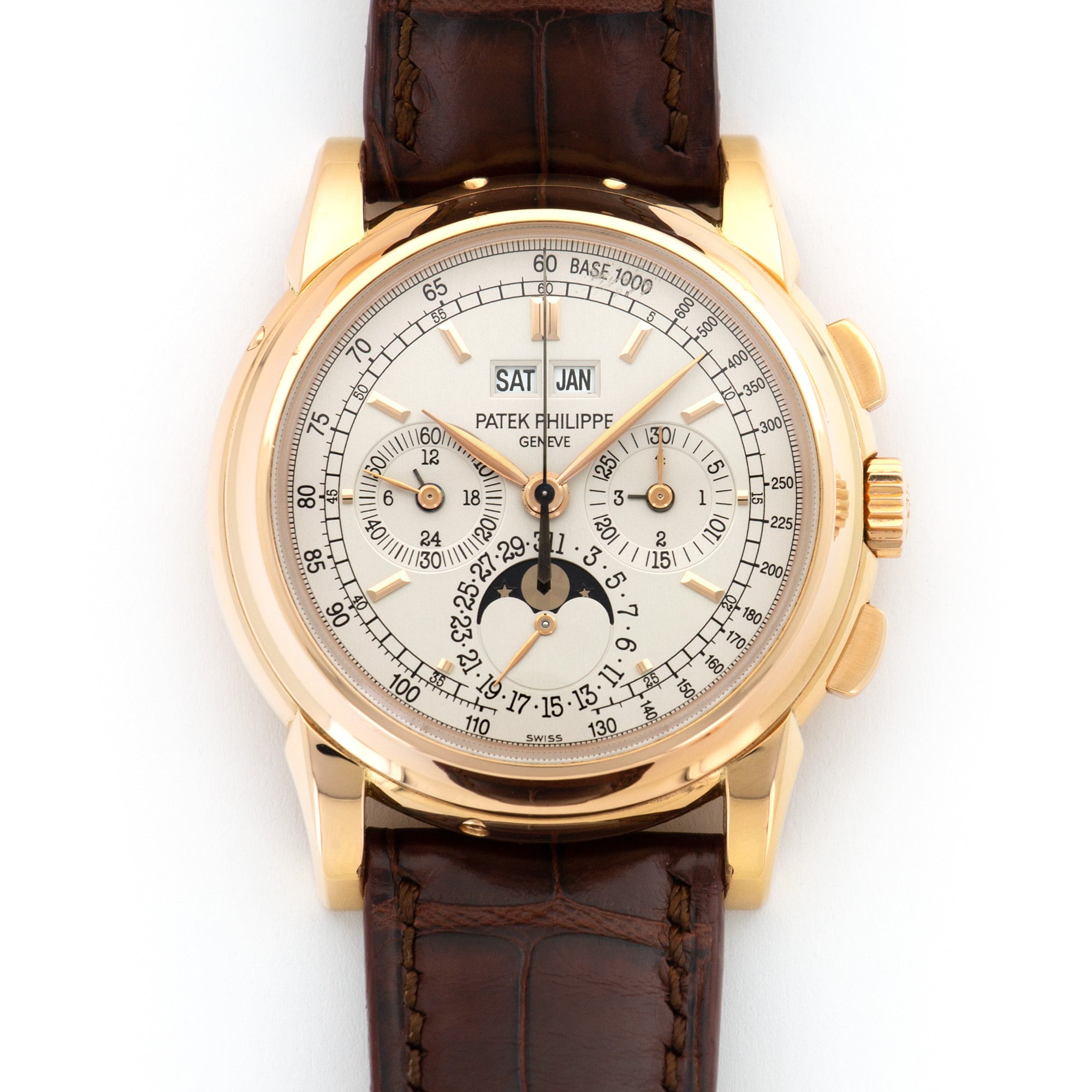 Patek Philippe - Patek Philippe Rose Gold Perpetual Calendar Chronograph Watch Ref. 5970 - The Keystone Watches