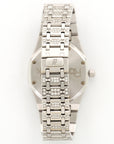 Audemars Piguet - Audemars Piguet White Gold Royal Oak Diamond & Emerald Watch - The Keystone Watches