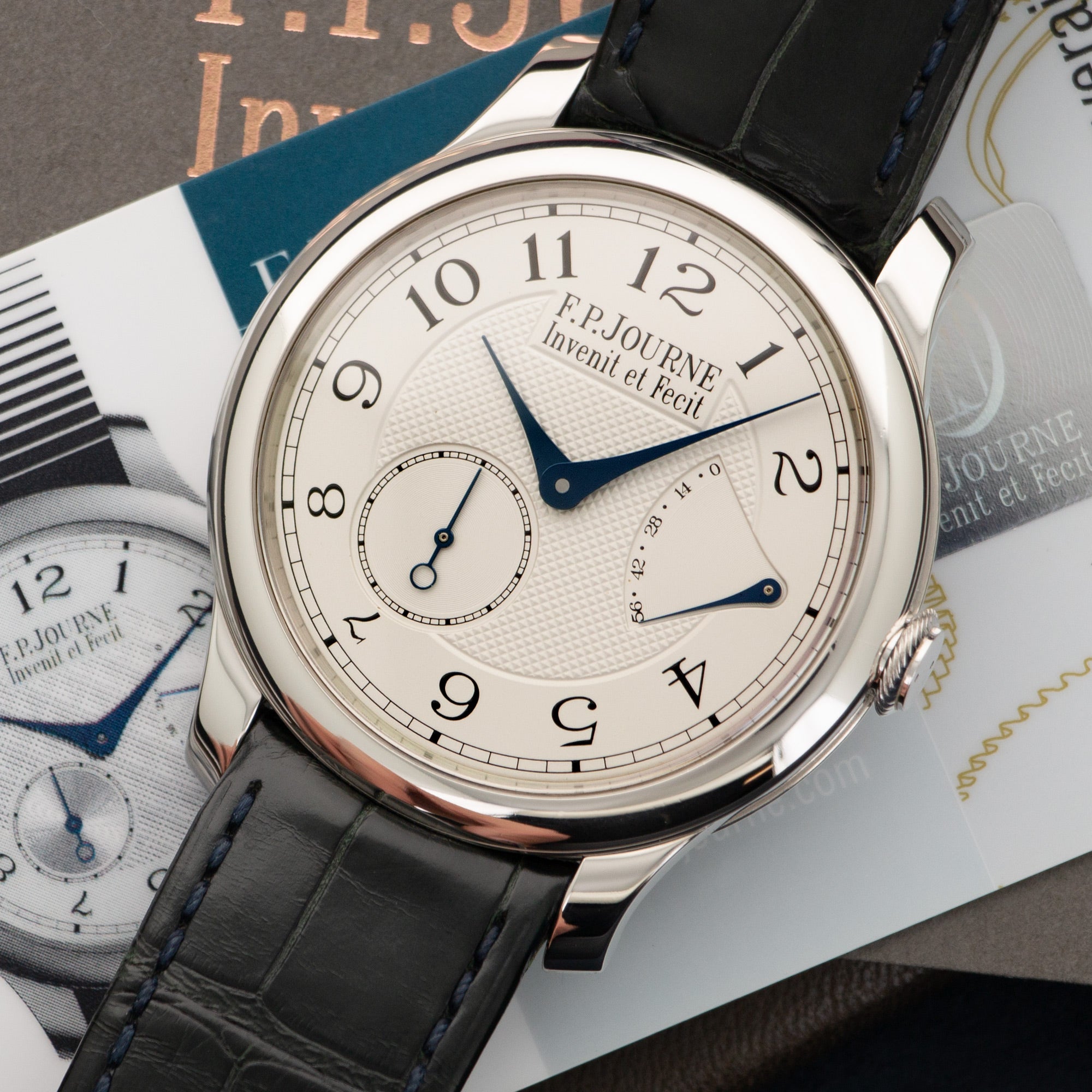 FP Journe - F.P. Journe Platinum Chronometre Souverain Watch - The Keystone Watches