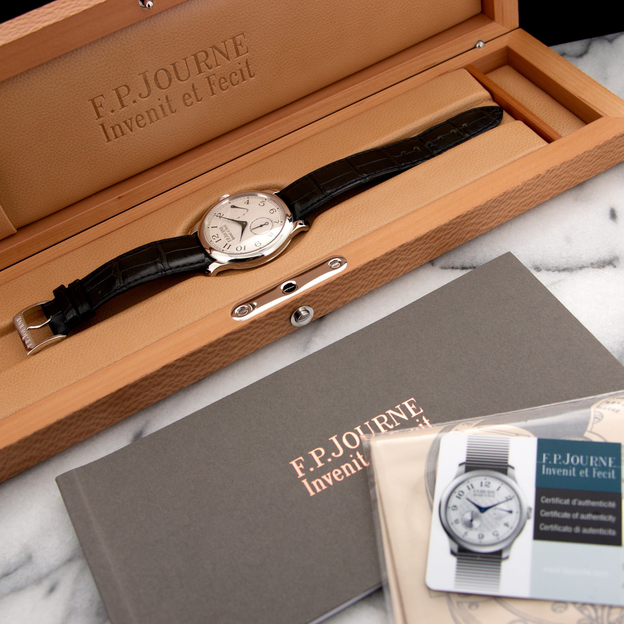 FP Journe - F.P. Journe Platinum Chronometre Souverain Watch - The Keystone Watches