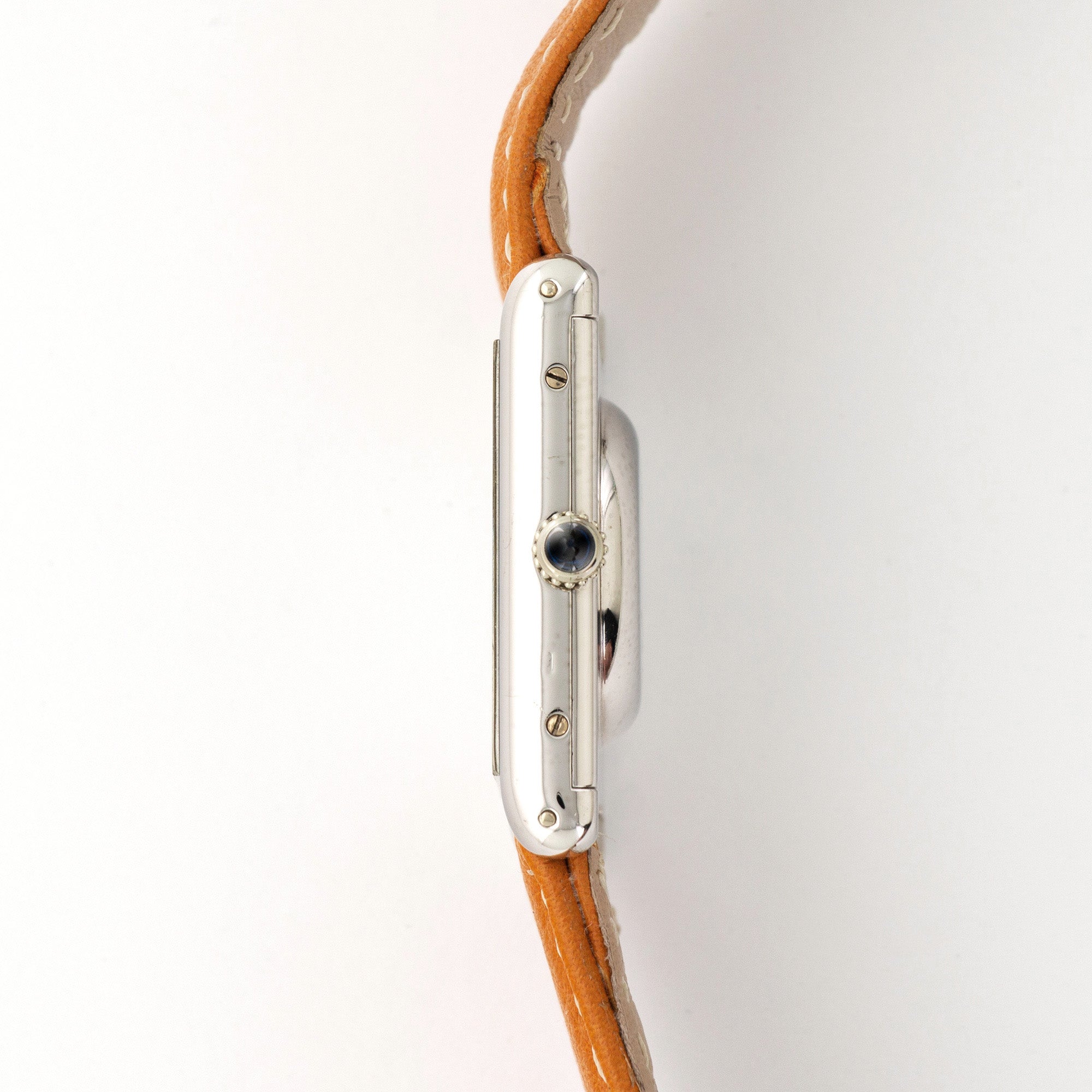 Cartier - Cartier White Gold Tank XL Automatique Watch - The Keystone Watches