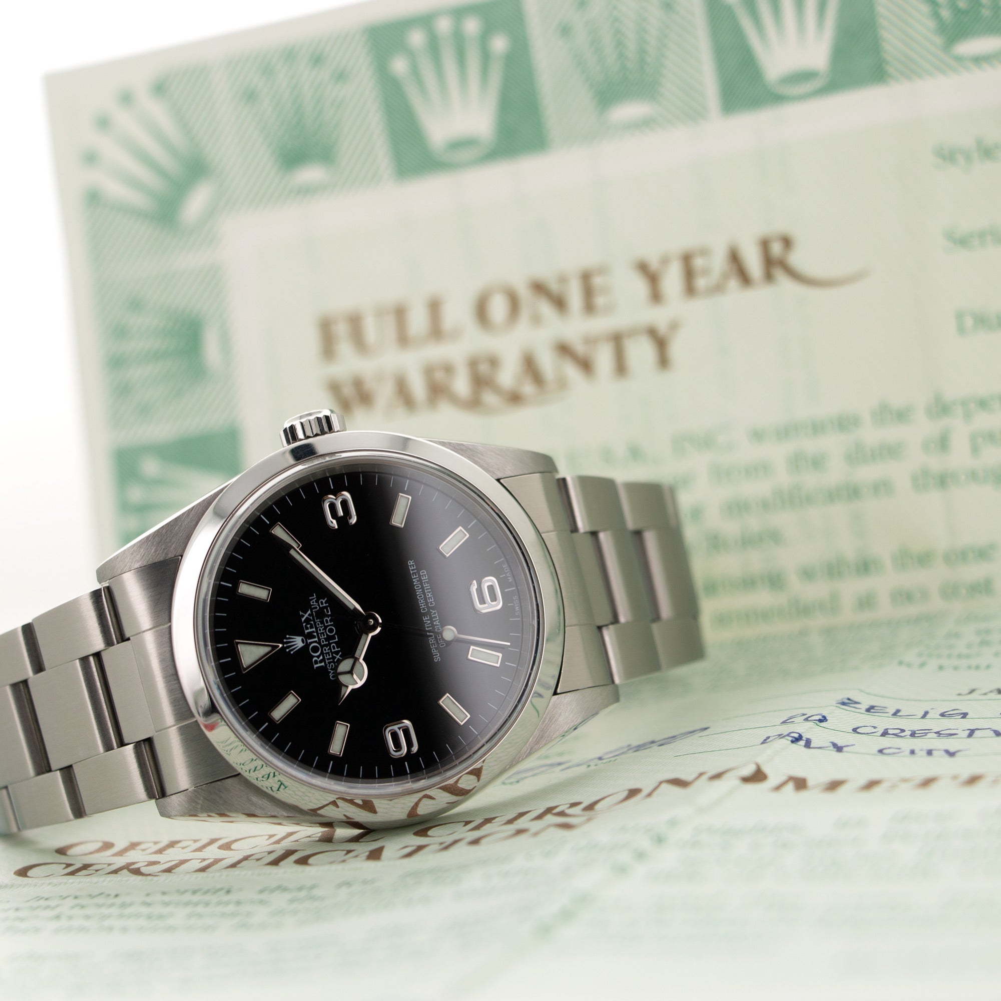 Rolex - Rolex Explorer I Watch Ref. 14270 with Original Papers - The Keystone Watches