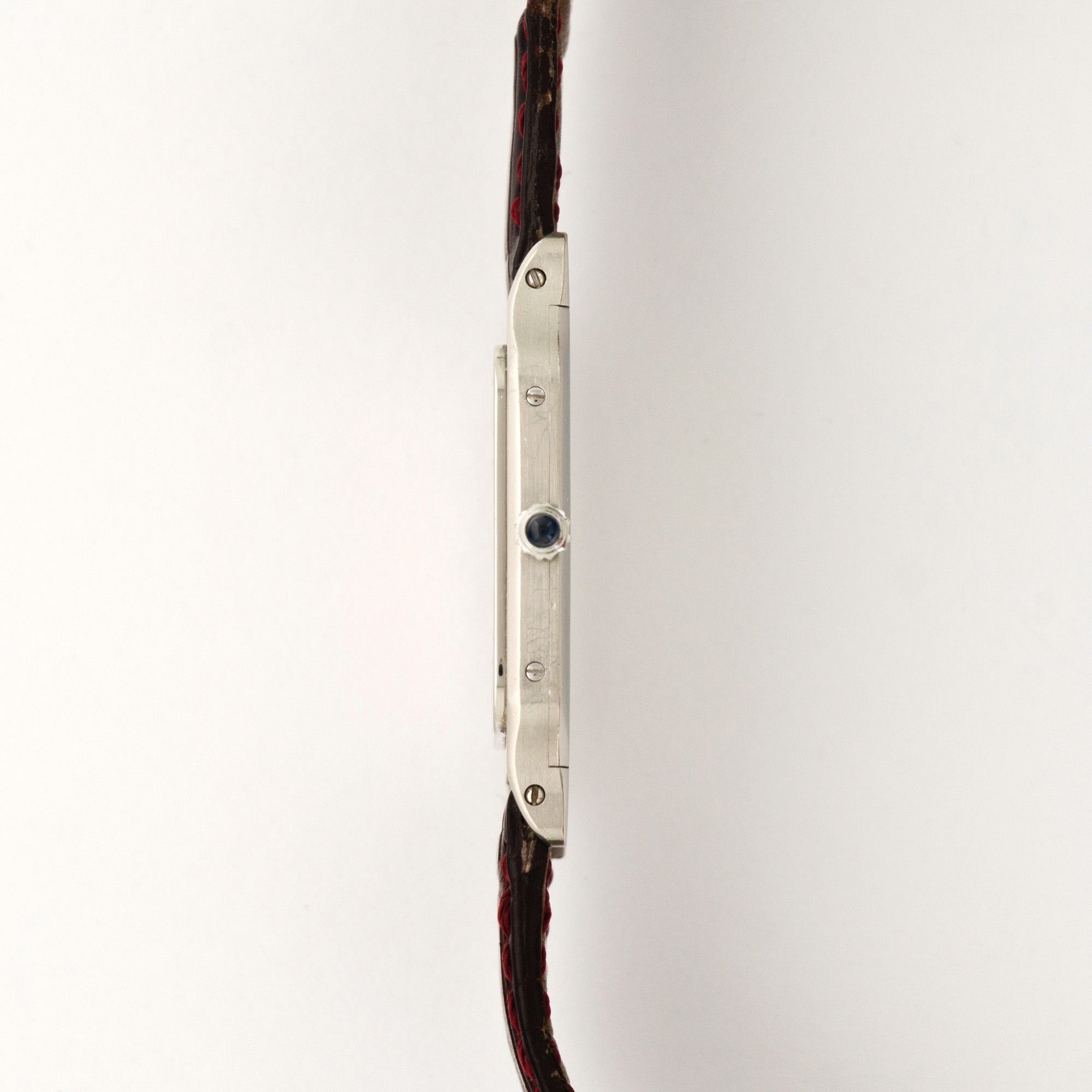 Cartier - Cartier Platinum Santos Dumont Watch, Ref. 1575 - The Keystone Watches