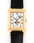 Jaeger LeCoultre - Jaeger Lecoultre Rose Gold Reverso Moonphase Reserve De Marche Watch - The Keystone Watches