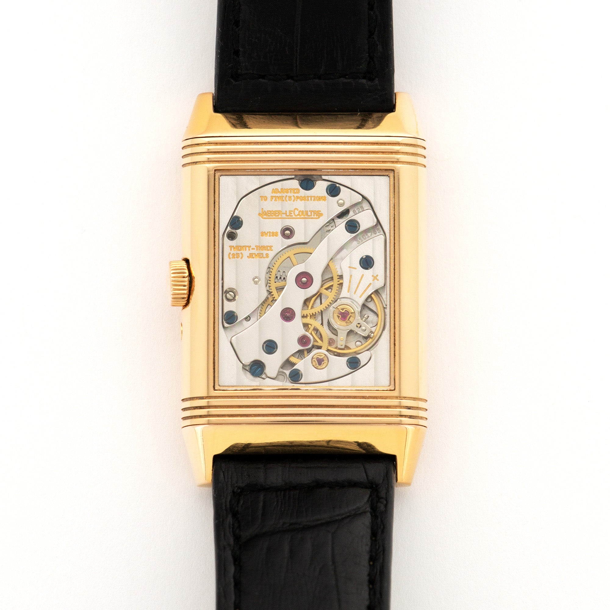 Jaeger LeCoultre - Jaeger Lecoultre Rose Gold Reverso Moonphase Reserve De Marche Watch - The Keystone Watches