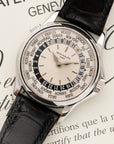 Patek Philippe - Patek Philippe White Gold Travel Time Watch Ref. 5110 with Original Box and Papers - The Keystone Watches