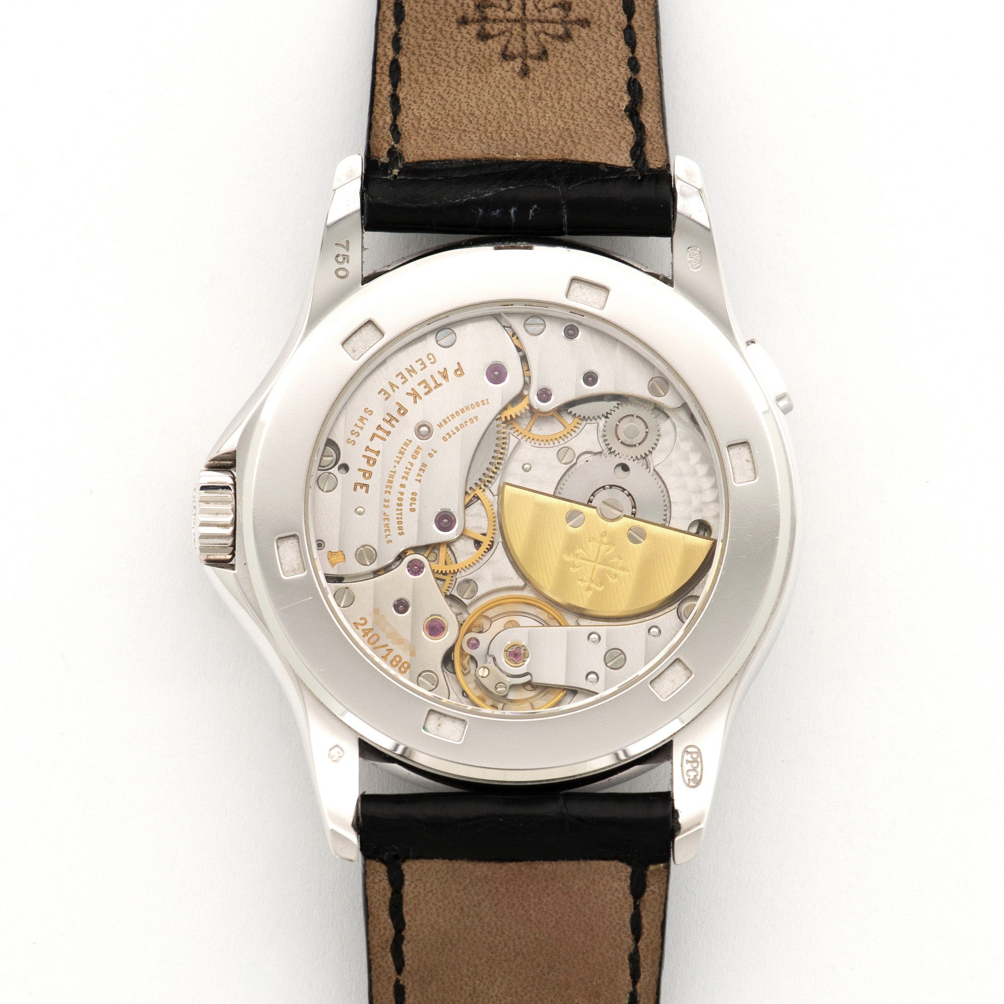 Patek Philippe - Patek Philippe White Gold Travel Time Watch Ref. 5110 with Original Box and Papers - The Keystone Watches