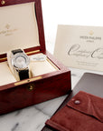 Patek Philippe - Patek Philippe White Gold Travel Time Watch Ref. 5110 with Original Box and Papers - The Keystone Watches