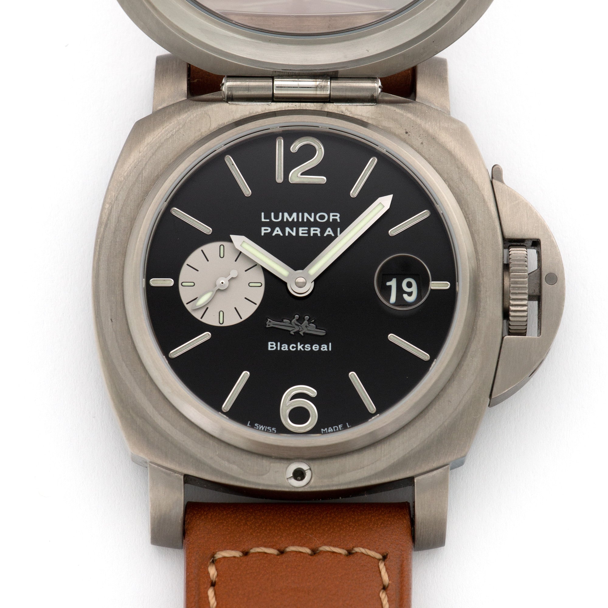 Panerai - Panerai Luminor Black Seal for Purdey Ref. Pam76 - The Keystone Watches