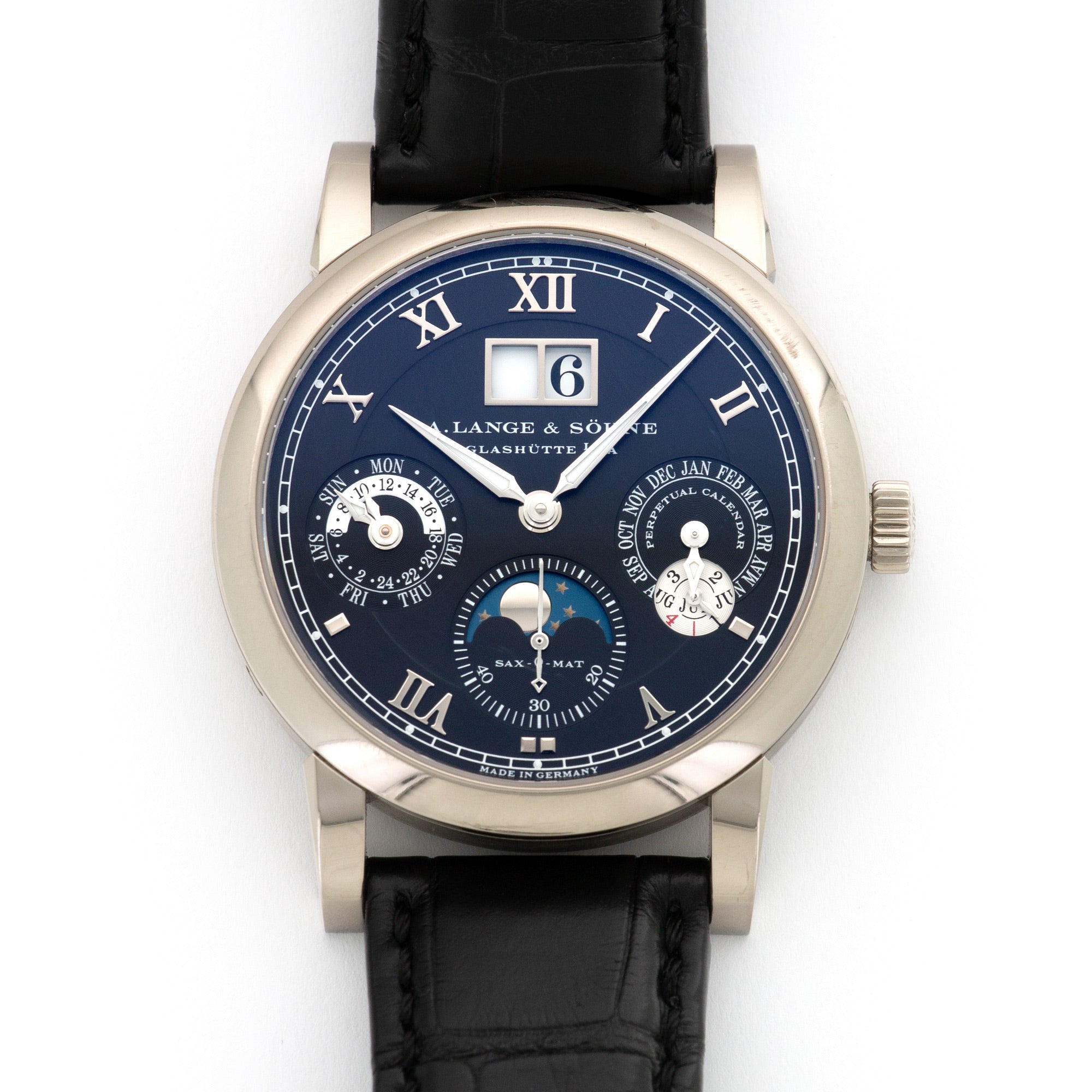 A. Lange & Sohne - A. Lange & Sohne White Gold Langematik Perpetual Watch Ref. 310.026 - The Keystone Watches