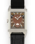 Jaeger LeCoultre - Jaeger Lecoultre Reverso Travel Time Tigers Eye Watch Ref. 215.8.D4 - The Keystone Watches