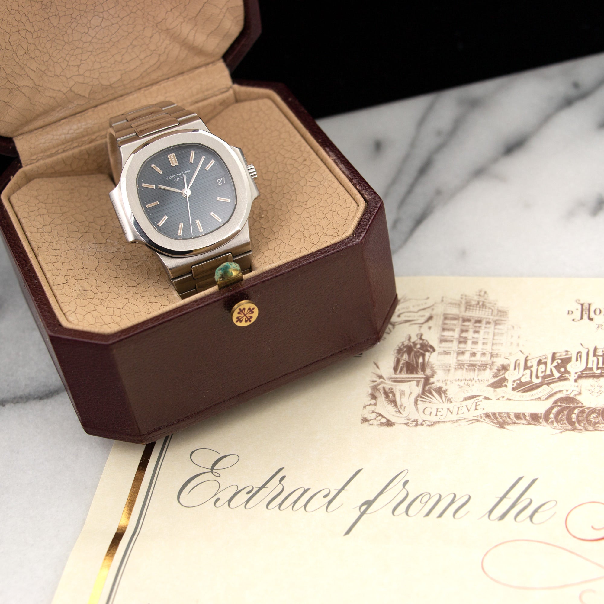 Patek Philippe - Patek Philippe Nautilus Watch Ref. 3800 - The Keystone Watches