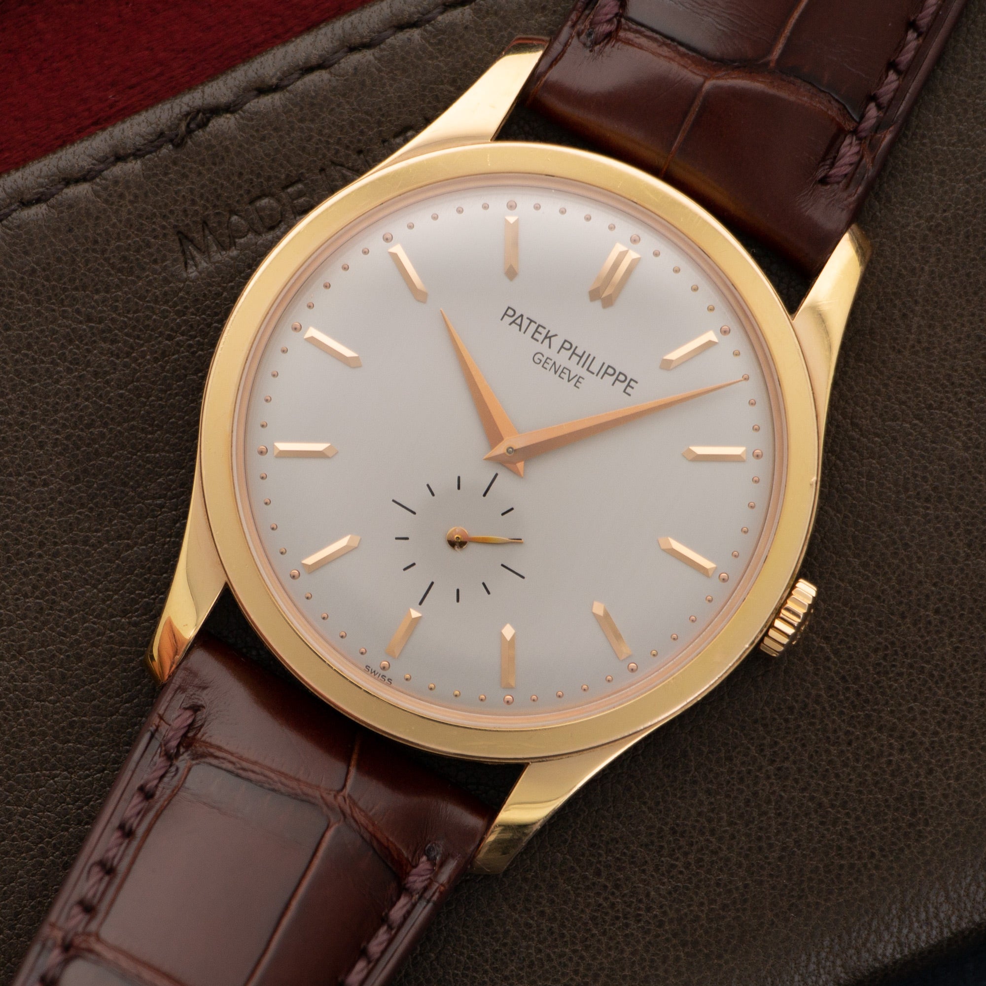 Patek Philippe - Patek Philippe Rose Gold Calatrava Watch Ref. 5196 - The Keystone Watches