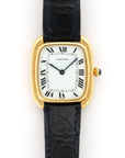 Cartier - Cartier Yellow Gold Tank Gondole Strap Watch - The Keystone Watches