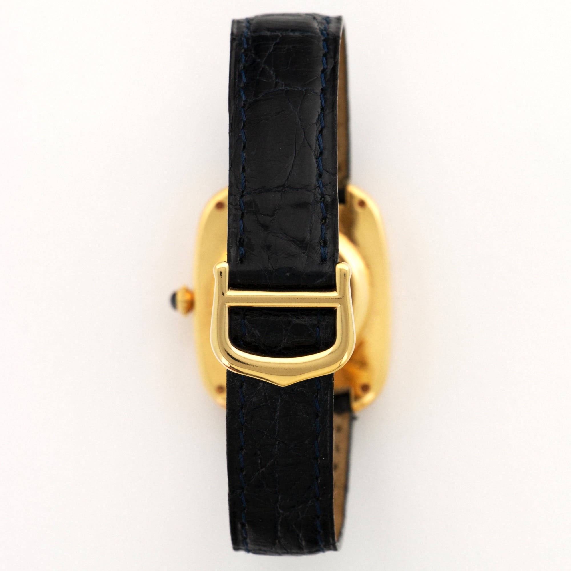 Cartier - Cartier Yellow Gold Tank Gondole Strap Watch - The Keystone Watches