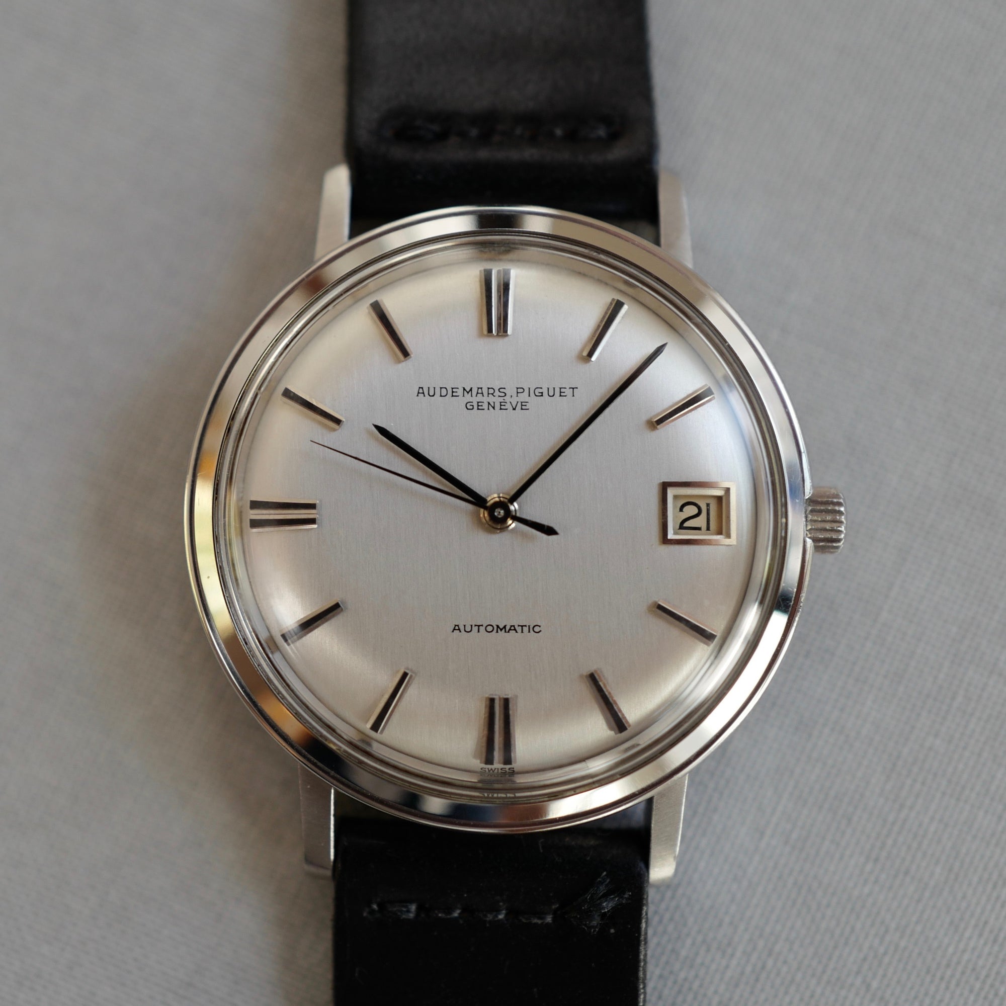 Audemars Piguet - Audemars Piguet Steel Automatic Watch, Ref. 5281 with Original Warranty Papers - The Keystone Watches
