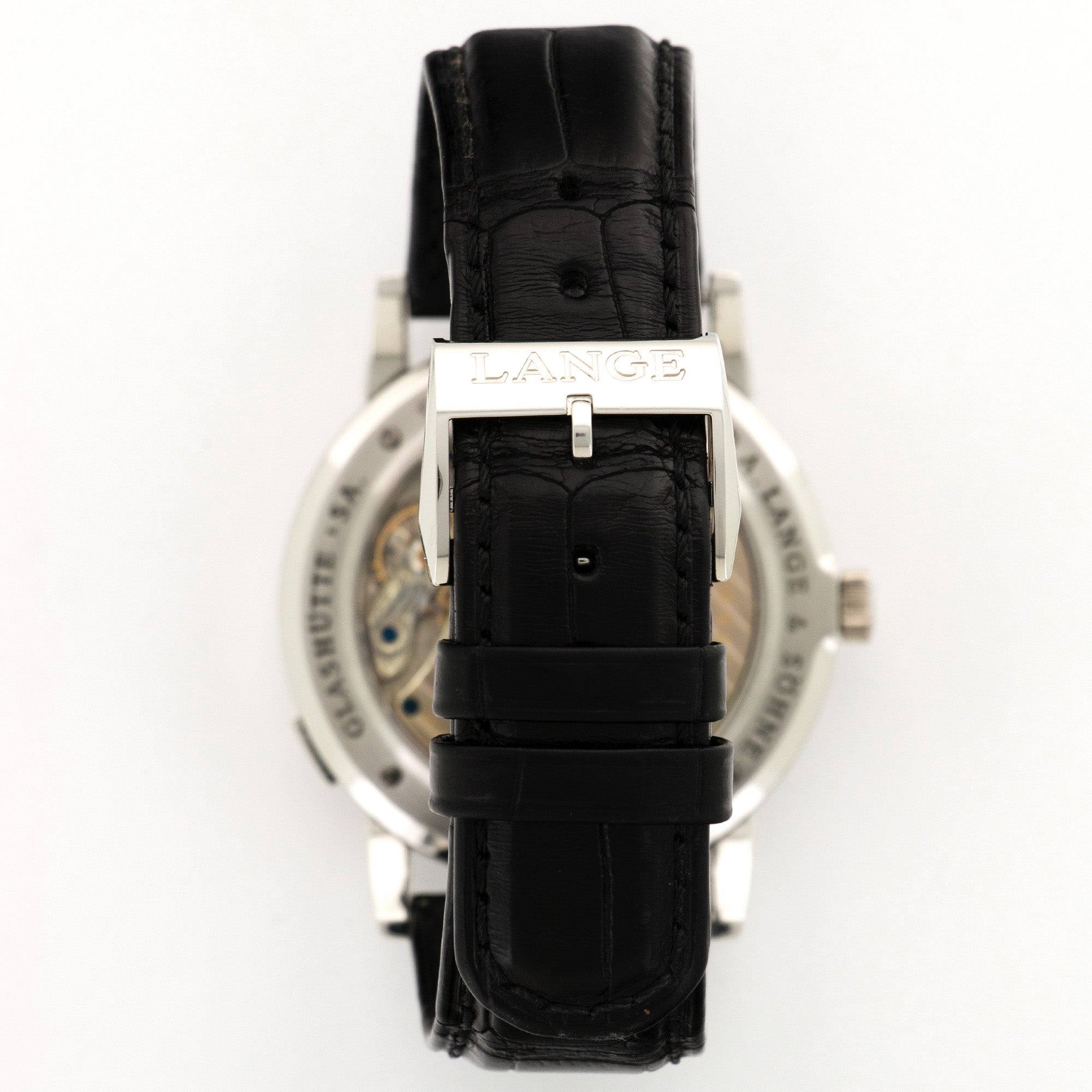 A. Lange & Sohne - A. Lange & Sohne Platinum Grand Lange 1 Watch Ref. 117.025 - The Keystone Watches