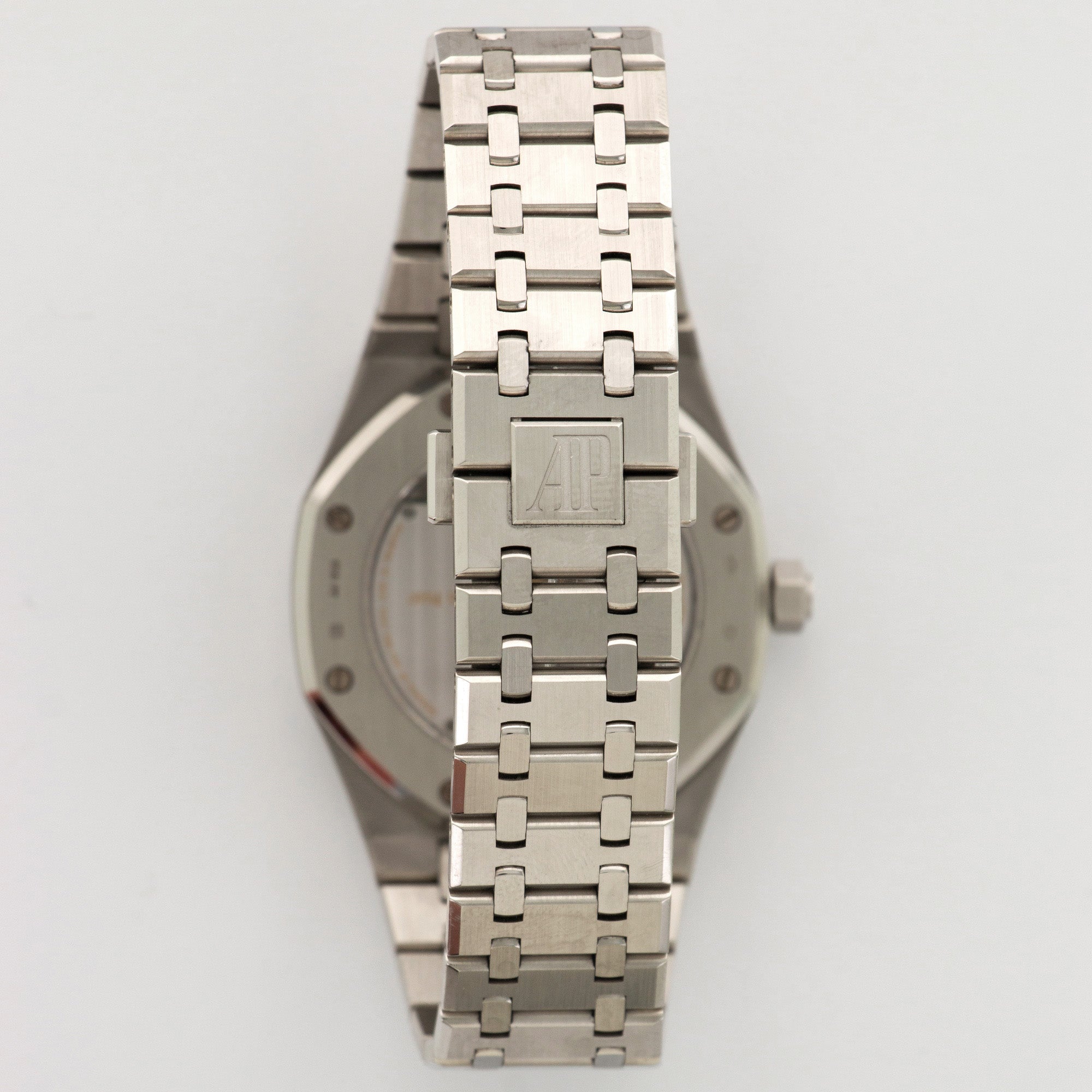 Audemars Piguet - Audemars Piguet Platinum Royal Oak Tourbillon Baguette Diamond Watch - The Keystone Watches