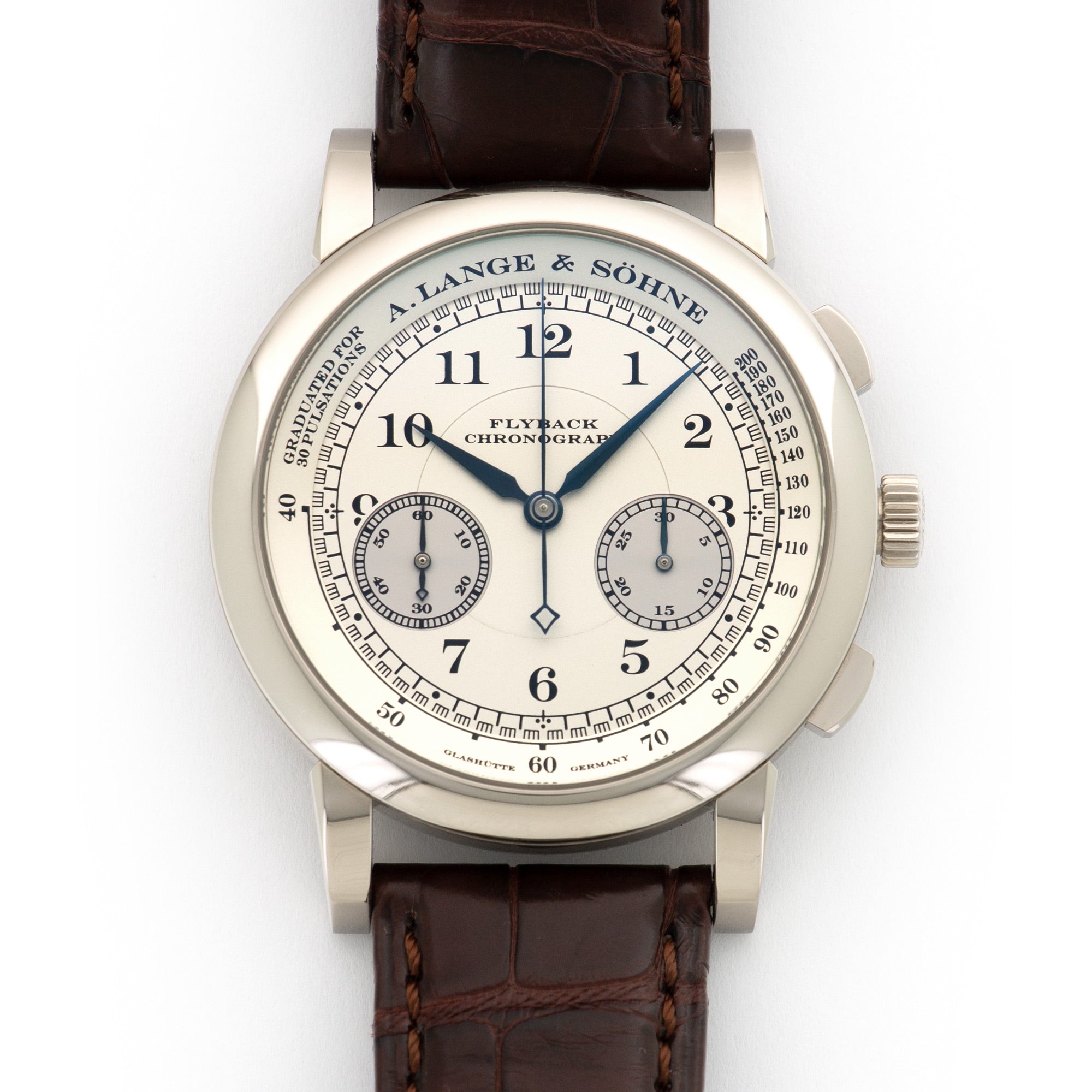 A. Lange & Sohne - A Lange & Sohne 1815 Chronograph White Gold - The Keystone Watches