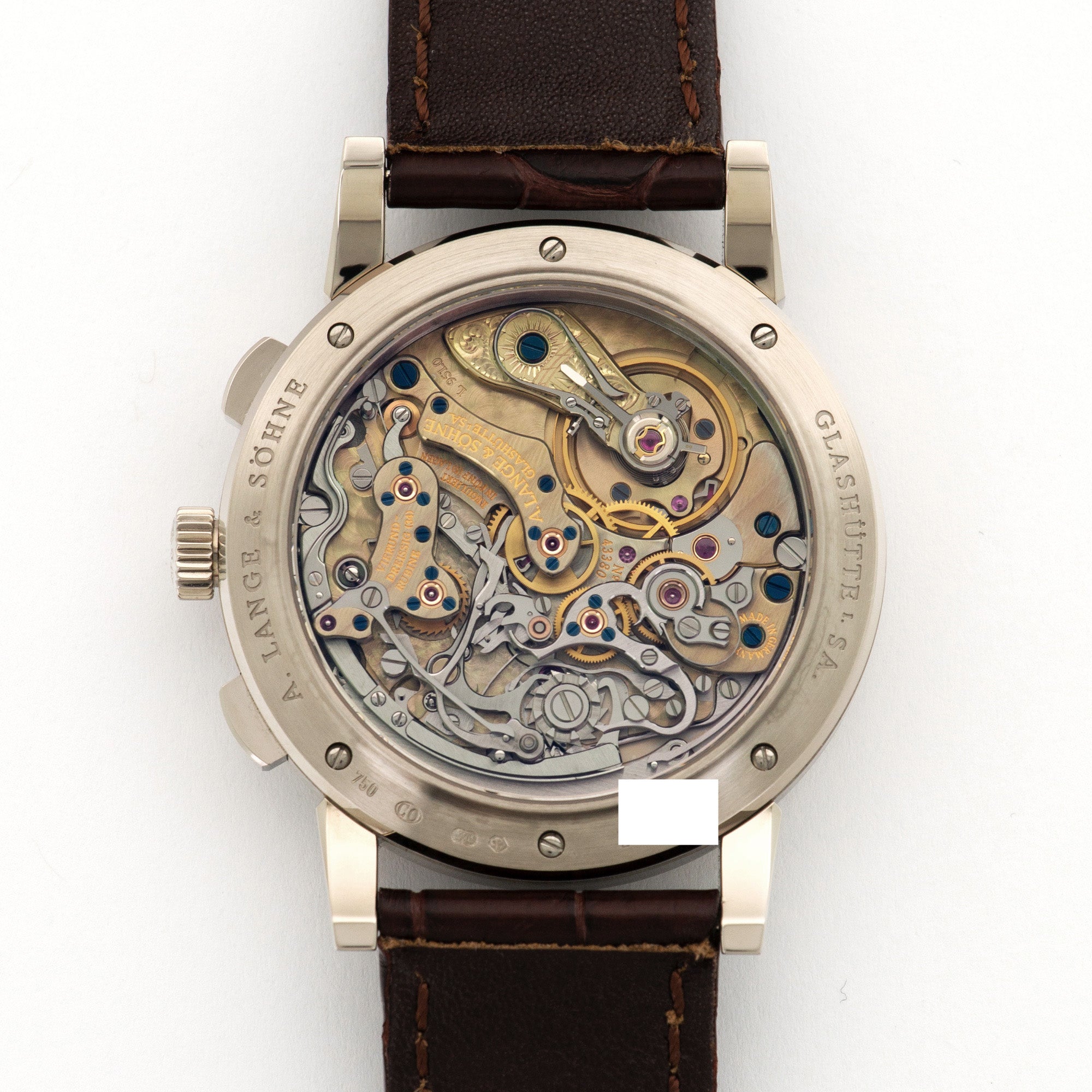 A. Lange &amp; Sohne - A Lange &amp; Sohne 1815 Chronograph White Gold - The Keystone Watches