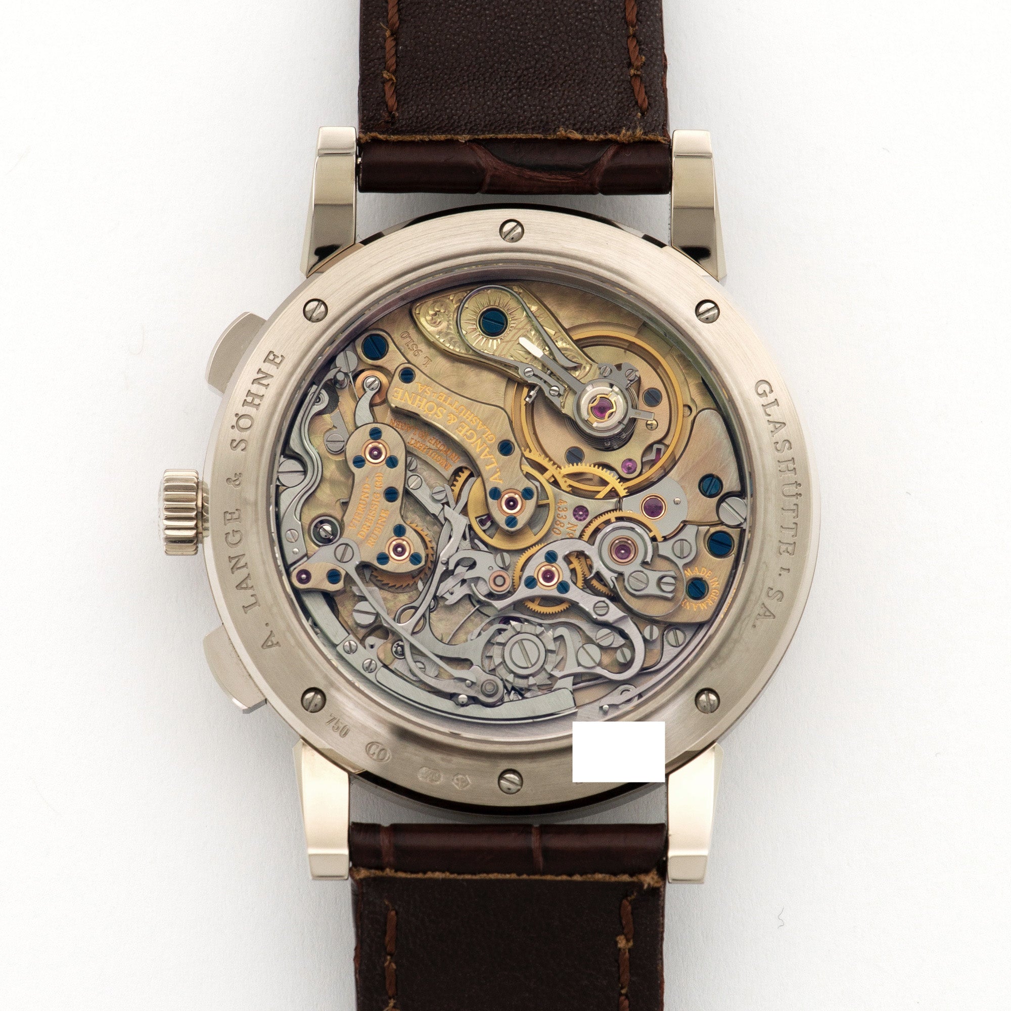 A. Lange & Sohne - A Lange & Sohne 1815 Chronograph White Gold - The Keystone Watches
