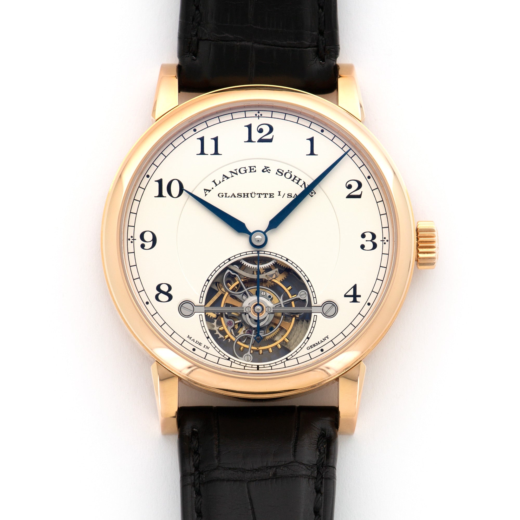 A. Lange & Sohne - A. Lange & Sohne Rose Gold 1815 Tourbillon Watch Ref. 730.032 - The Keystone Watches