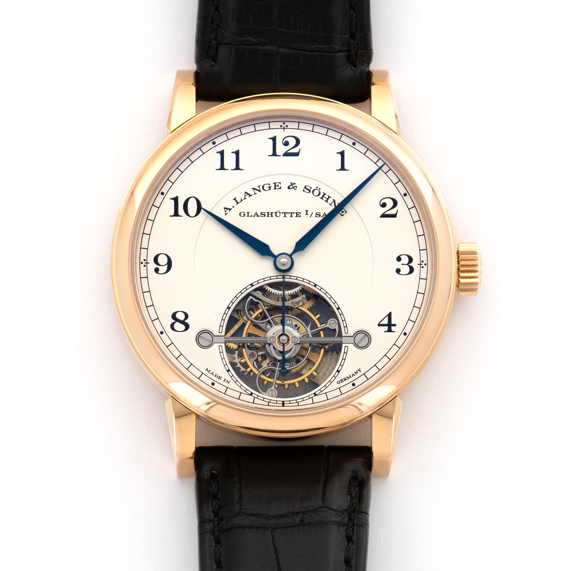 A. Lange & Sohne - A. Lange & Sohne Rose Gold 1815 Tourbillon Watch Ref. 730.032 - The Keystone Watches