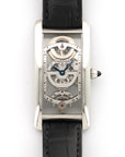 Cartier - Cartier Platinum Tank Cintree Skeletonized Watch - The Keystone Watches