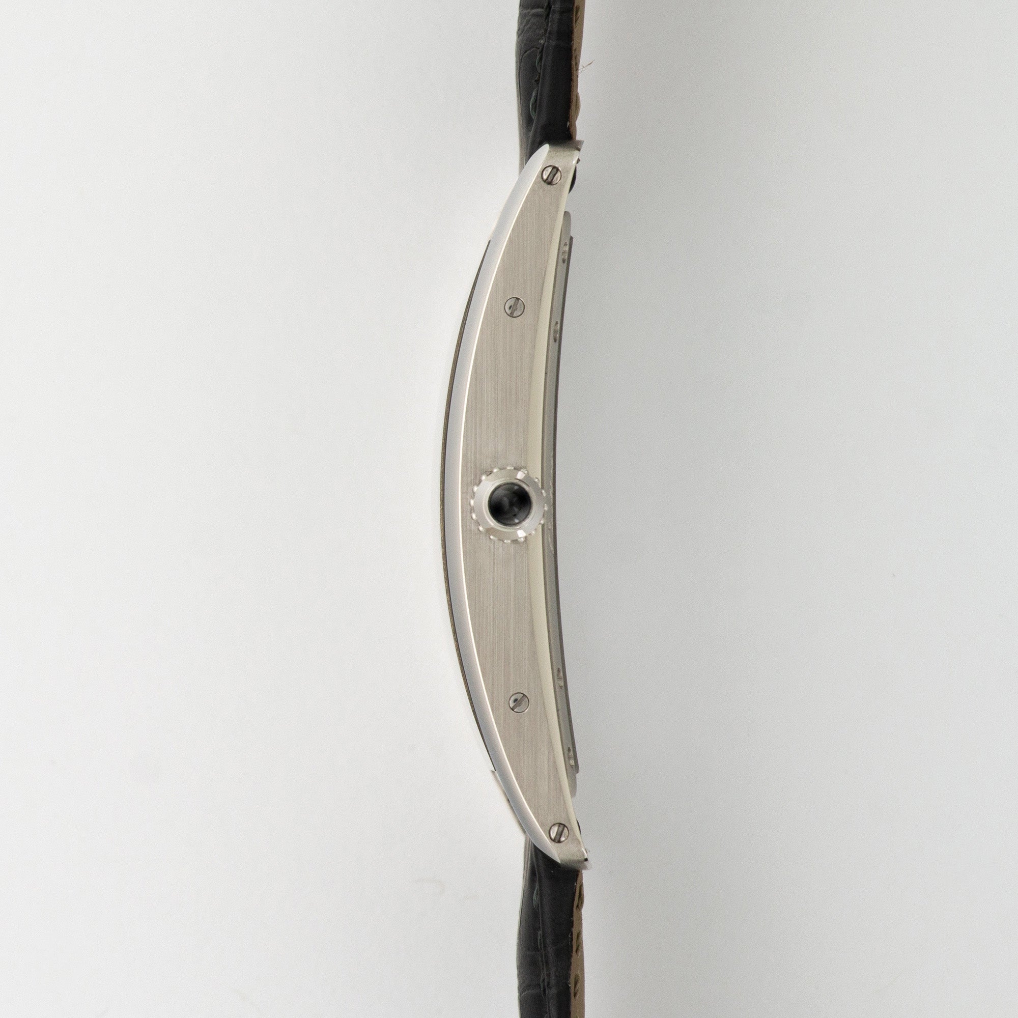 Cartier - Cartier Platinum Tank Cintree Skeletonized Watch - The Keystone Watches