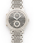Patek Philippe - Patek Philippe Travel Time White Gold On Bracelet Ref. 5034 - The Keystone Watches