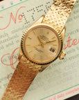 Rolex - Rolex Yellow Gold Datejust Watch Ref. 6517 with Original Warranty Papers - The Keystone Watches